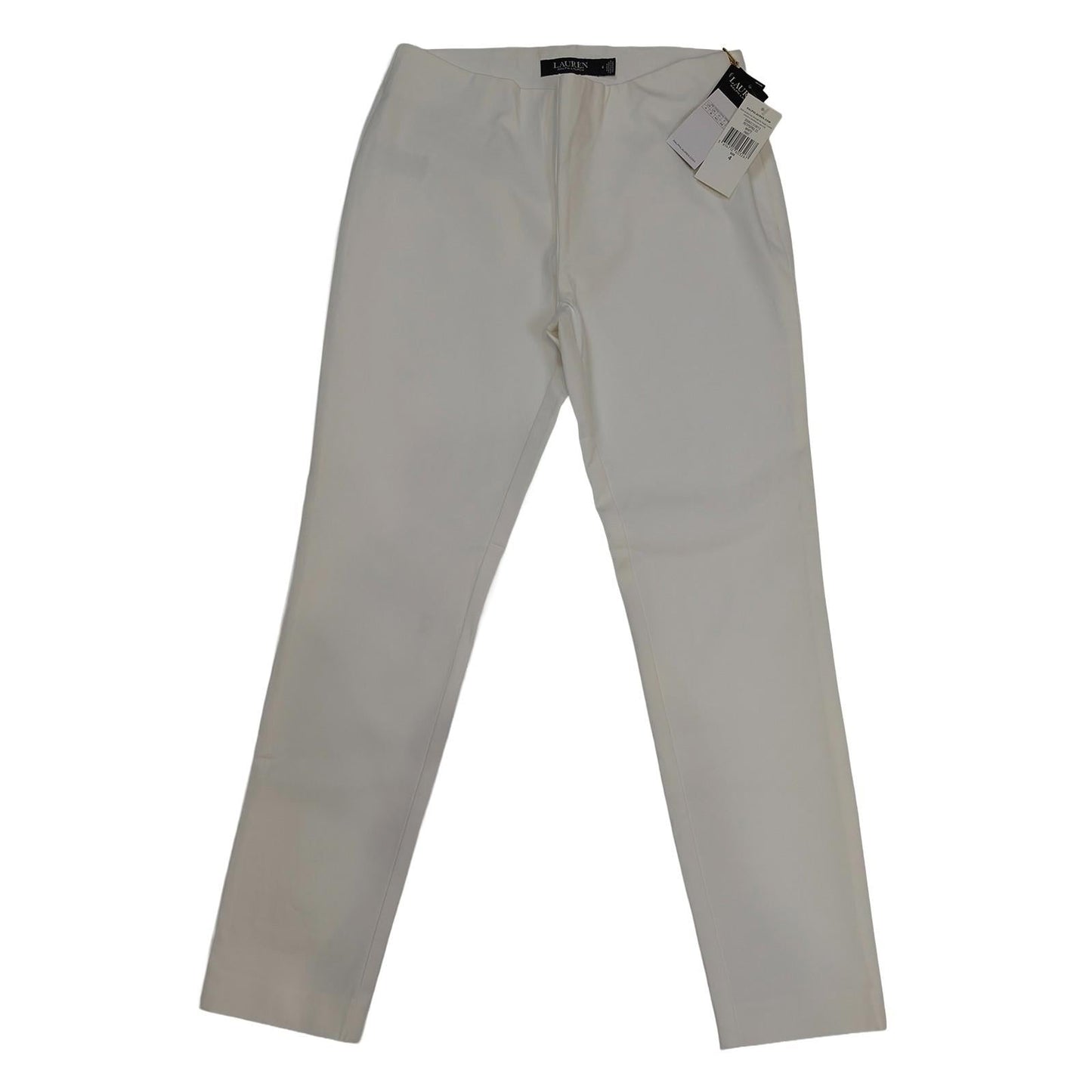 lauren ralph lauren womens trousers pants white size uk 8 us 4 slim nwt by Lauren Ralph Lauren – | RewearableUK