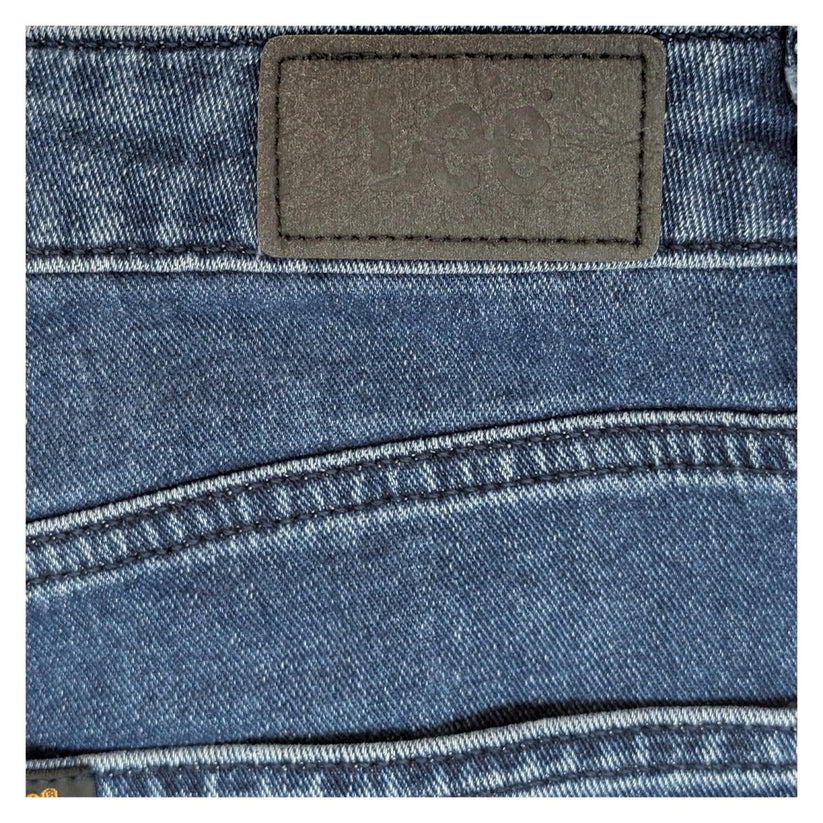 lee carol women size w29 l31 dark blue high rise straight leg denim jeans by Lee – | RewearableUK