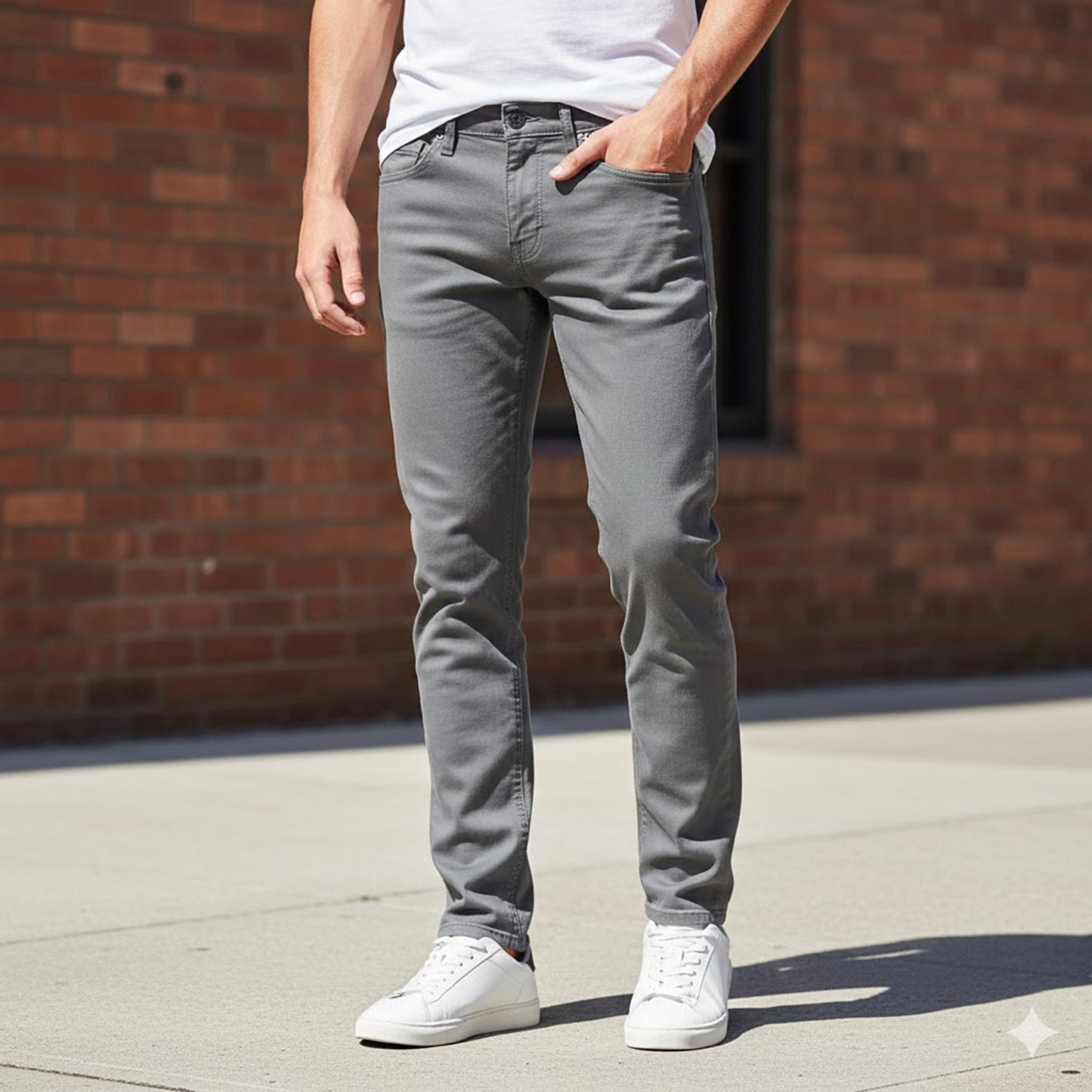 Lee Daren Regular Straight Jeans Grey | Men's W33 L34 by Lee – JEANS | RewearableUK