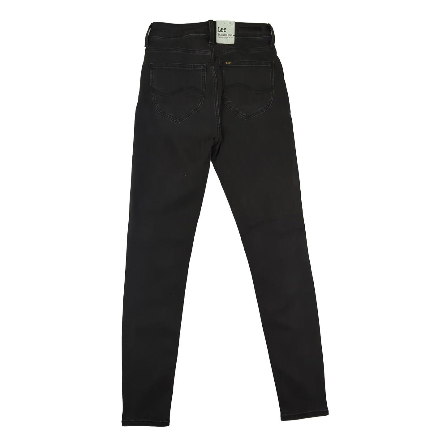 Lee Lee Scarlett High Skinny High Waist Jeans Black Women's 27/33 New With Tag JEANS RewearableUK