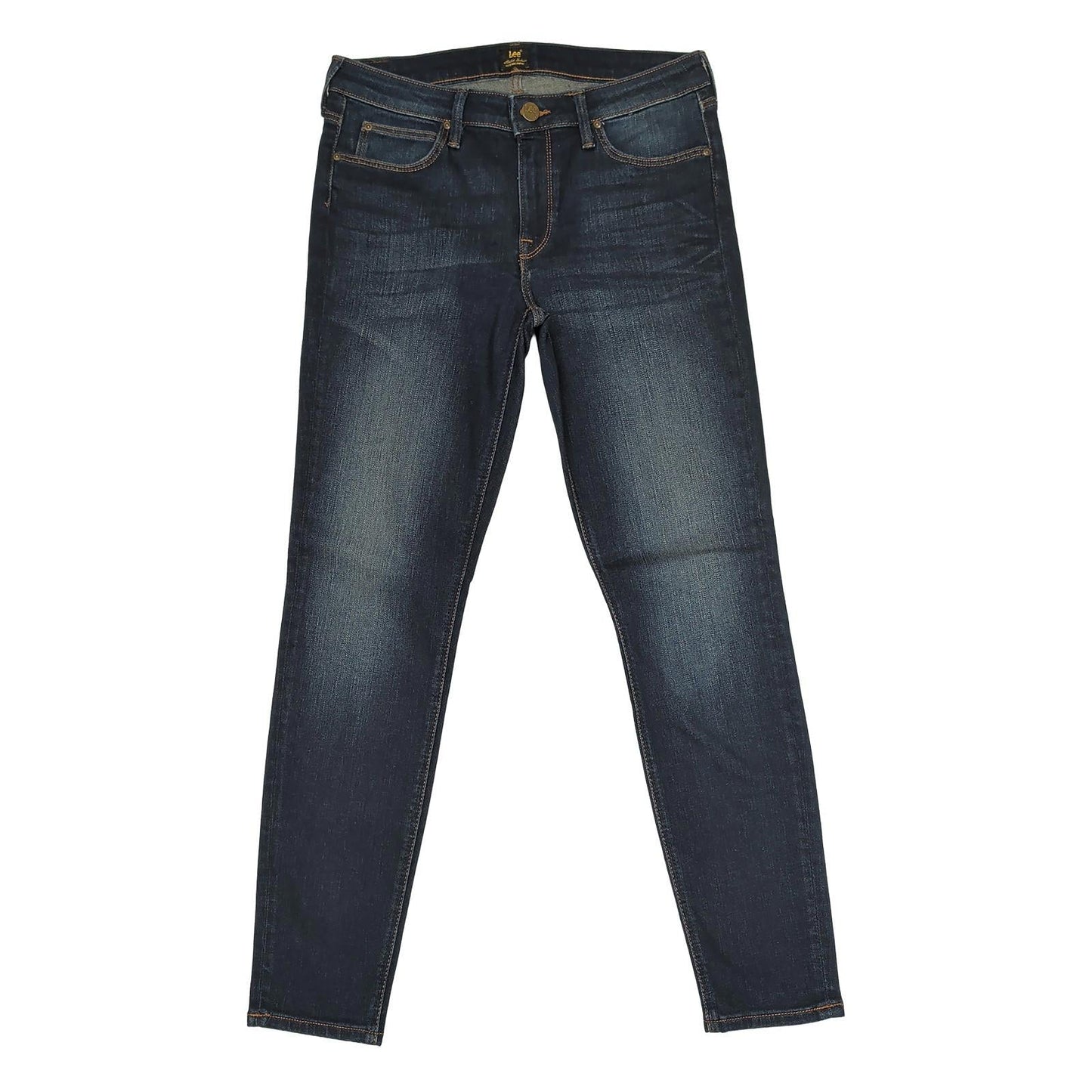 Lee Scarlett Skinny Jeans Womens W30 L31 Dark Blue Stretch Deluxe Denim Pants by Lee – | RewearableUK