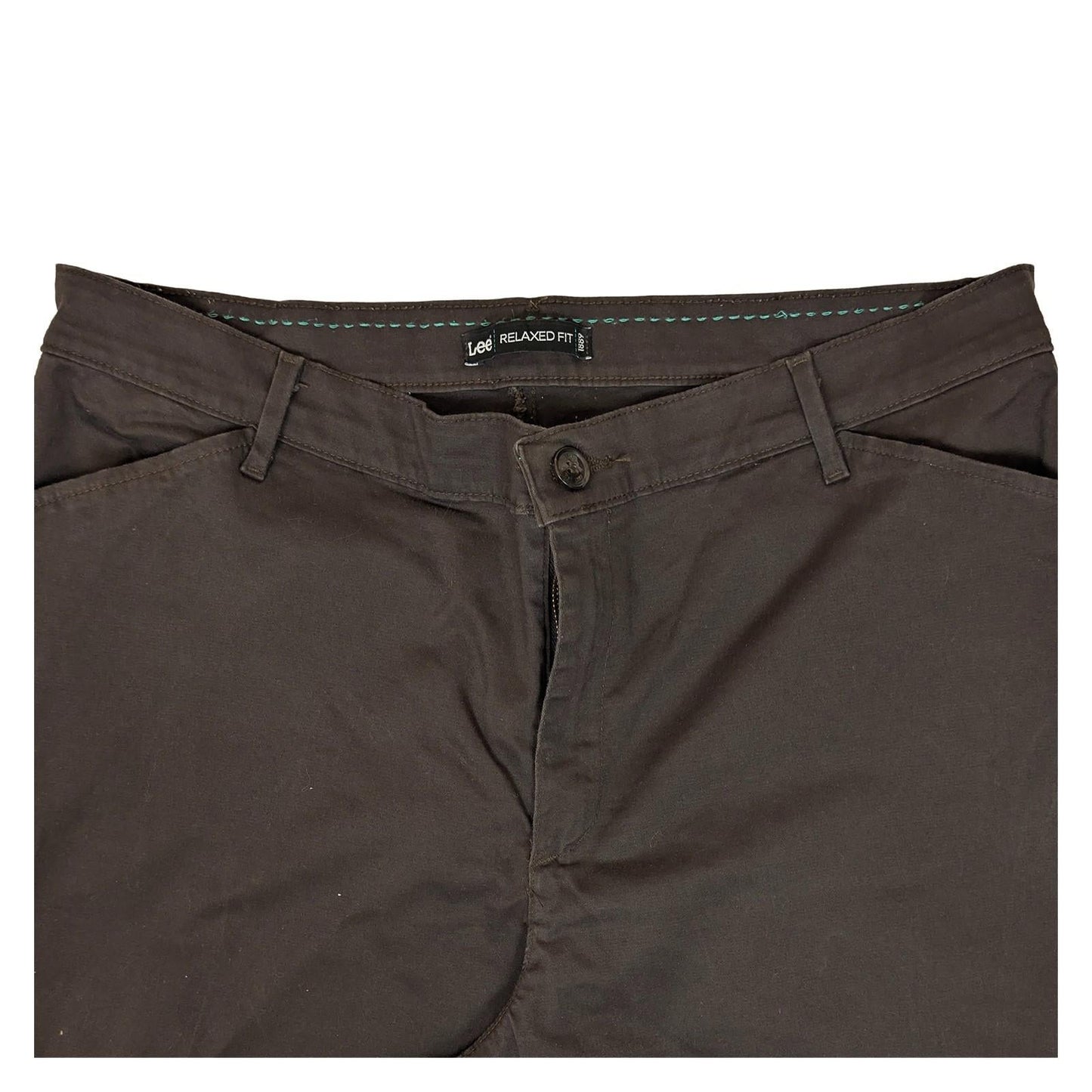 lee women size 16 long brown cotton 5 pocket jeans style trousers chinos by Lee – | RewearableUK