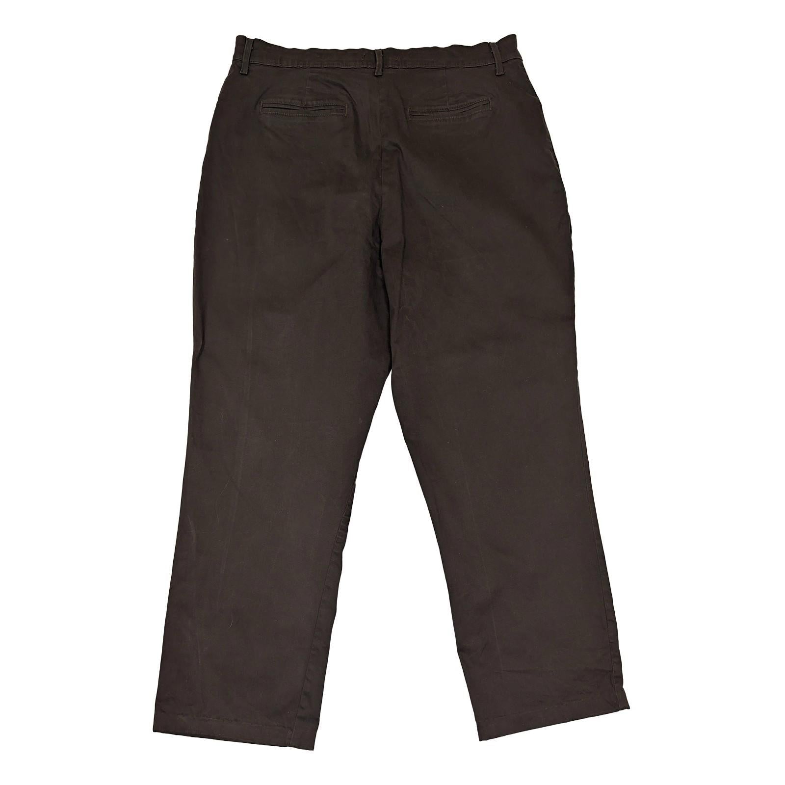 lee women size 16 long brown cotton 5 pocket jeans style trousers chinos by Lee – | RewearableUK