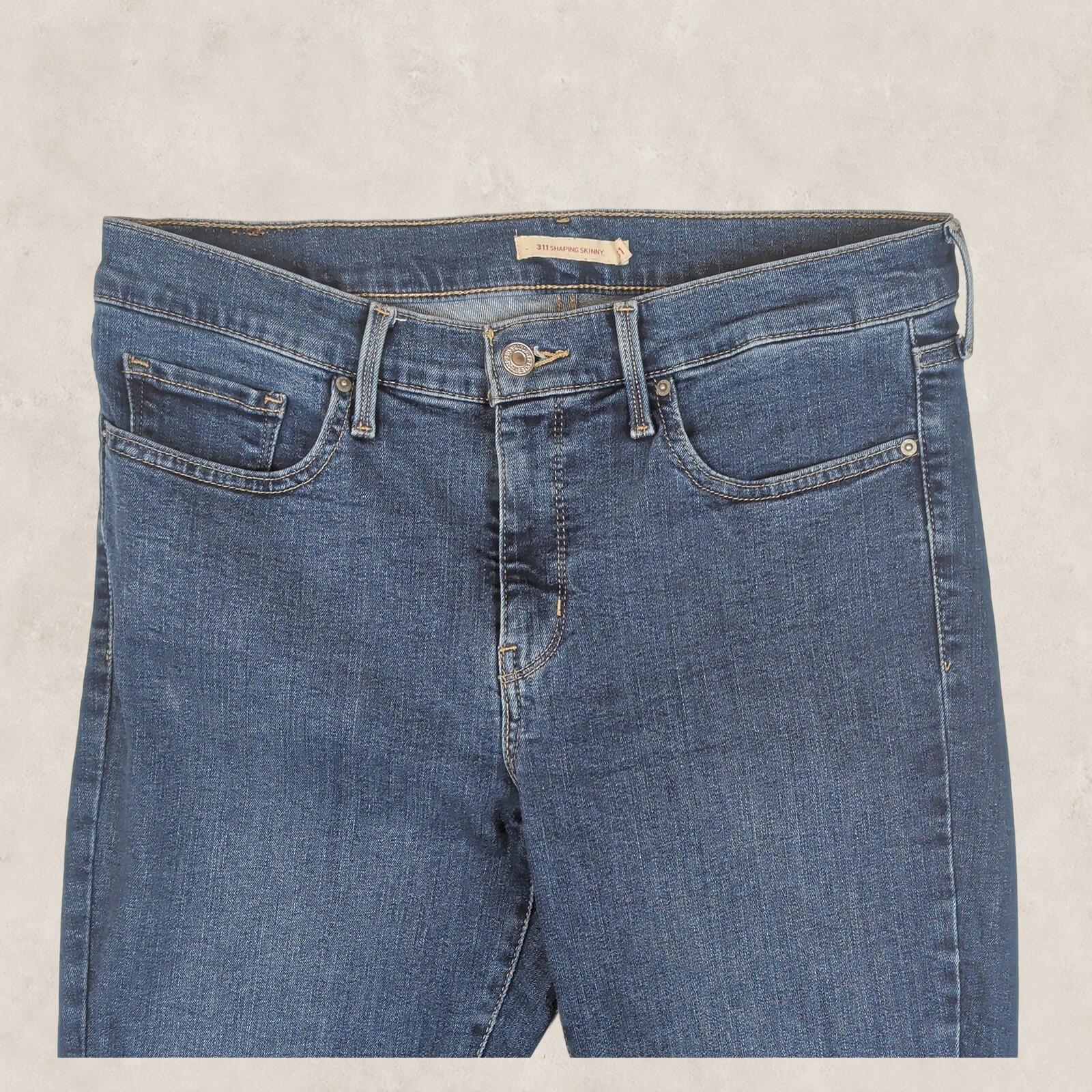 Levi's 311 Shaping Skinny Womens Blue Stretch Jeans W31 L30 Slim Fit by Levi's – JEANS | RewearableUK
