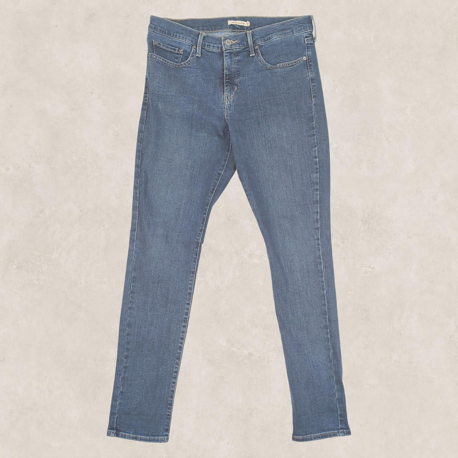 Levi's 311 Shaping Skinny Womens Blue Stretch Jeans W31 L30 Slim Fit by Levi's – JEANS | RewearableUK