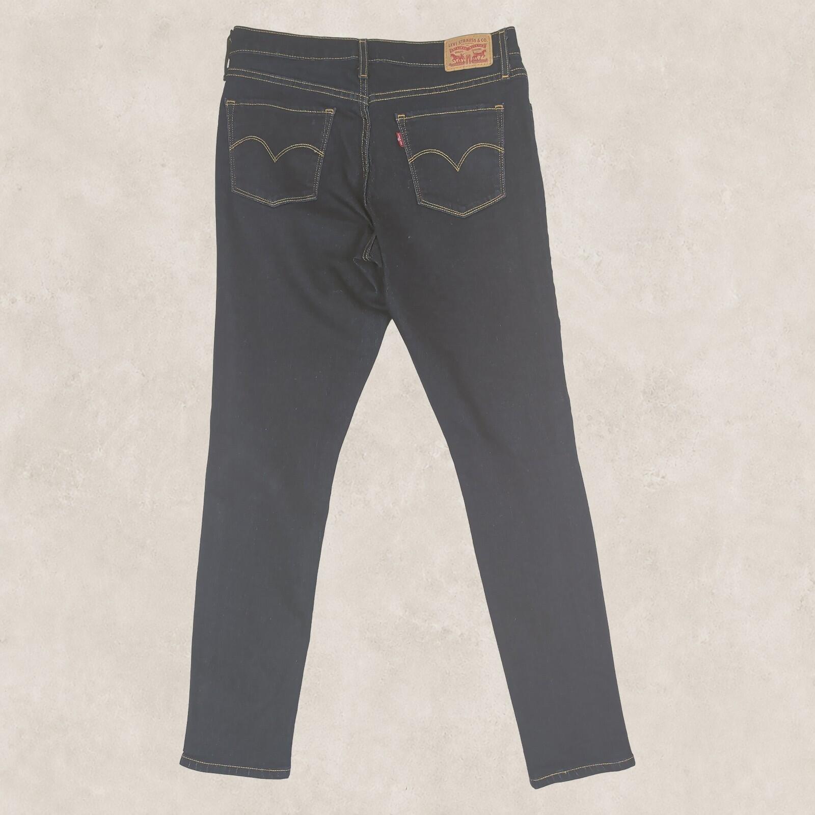 Levi's 311 Womens Black Shaping Skinny Jeans W30 L30 Stretch Denim by Levi's – | RewearableUK