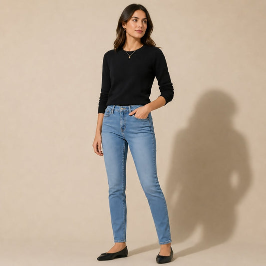 Levi’s 312 Shaping Slim Jeans W29 L32 Light Blue Womens by Levi's – JEANS | RewearableUK
