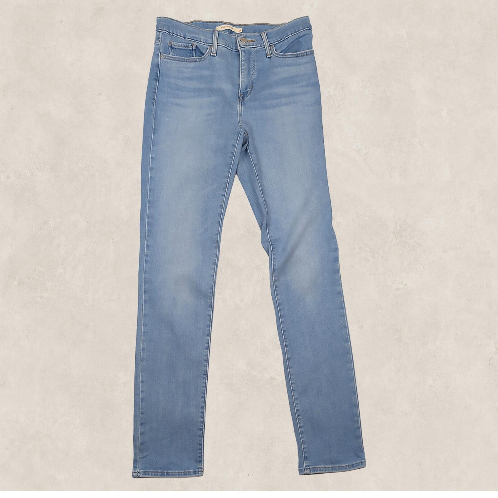 levis 312 shaping slim womens denim jeans light blue wash size w 29 l 32 eu by Levi's – | RewearableUK