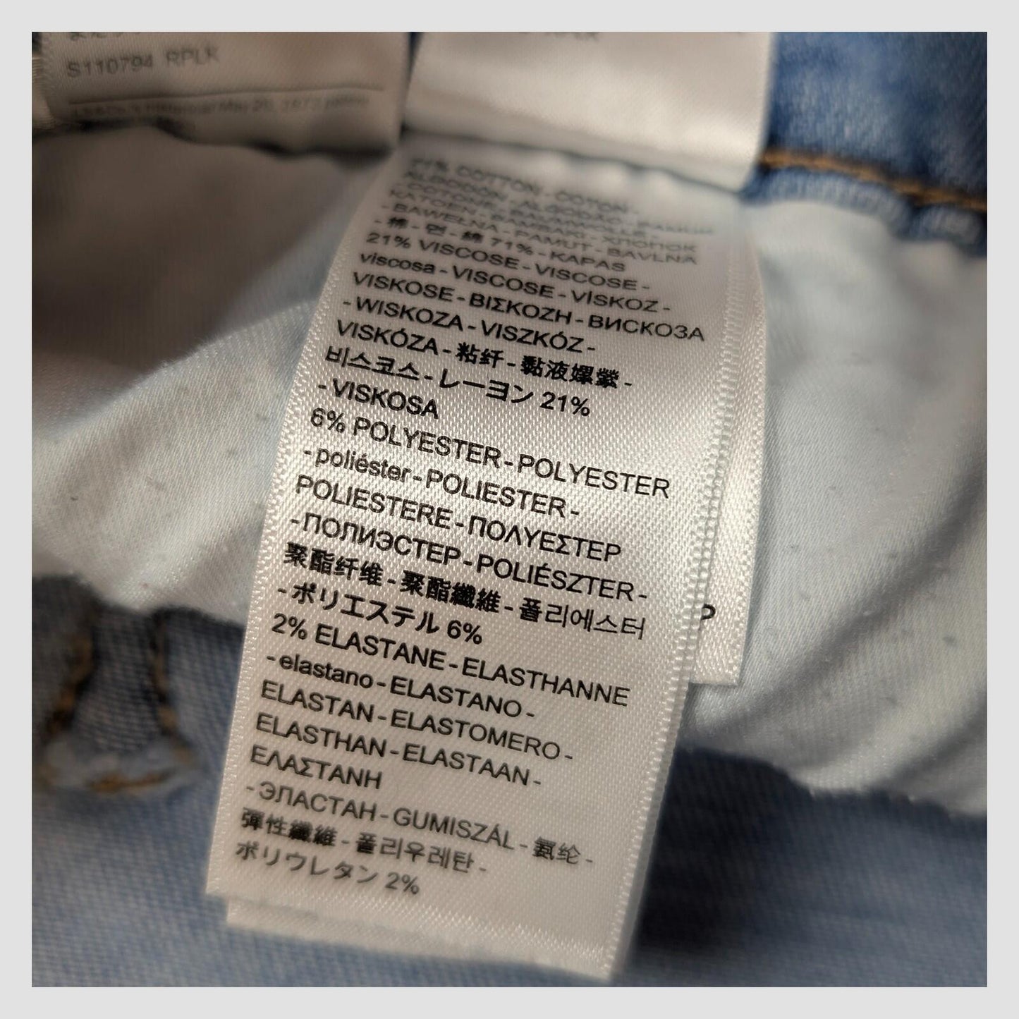 levis 312 shaping slim womens denim jeans light blue wash size w 29 l 32 eu by Levi's – | RewearableUK