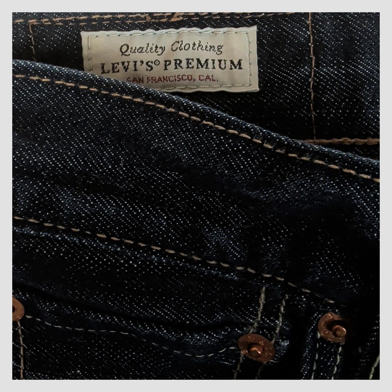 Levi's 501 Mens Jeans W30 L30 Dark Blue Straight Fit Denim by Levi's – JEANS | RewearableUK
