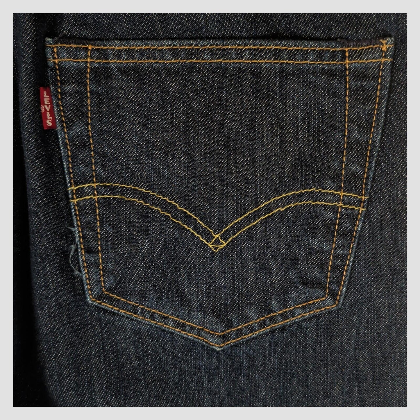 Levi's 501 Mens Jeans W30 L30 Dark Blue Straight Fit Denim by Levi's – JEANS | RewearableUK