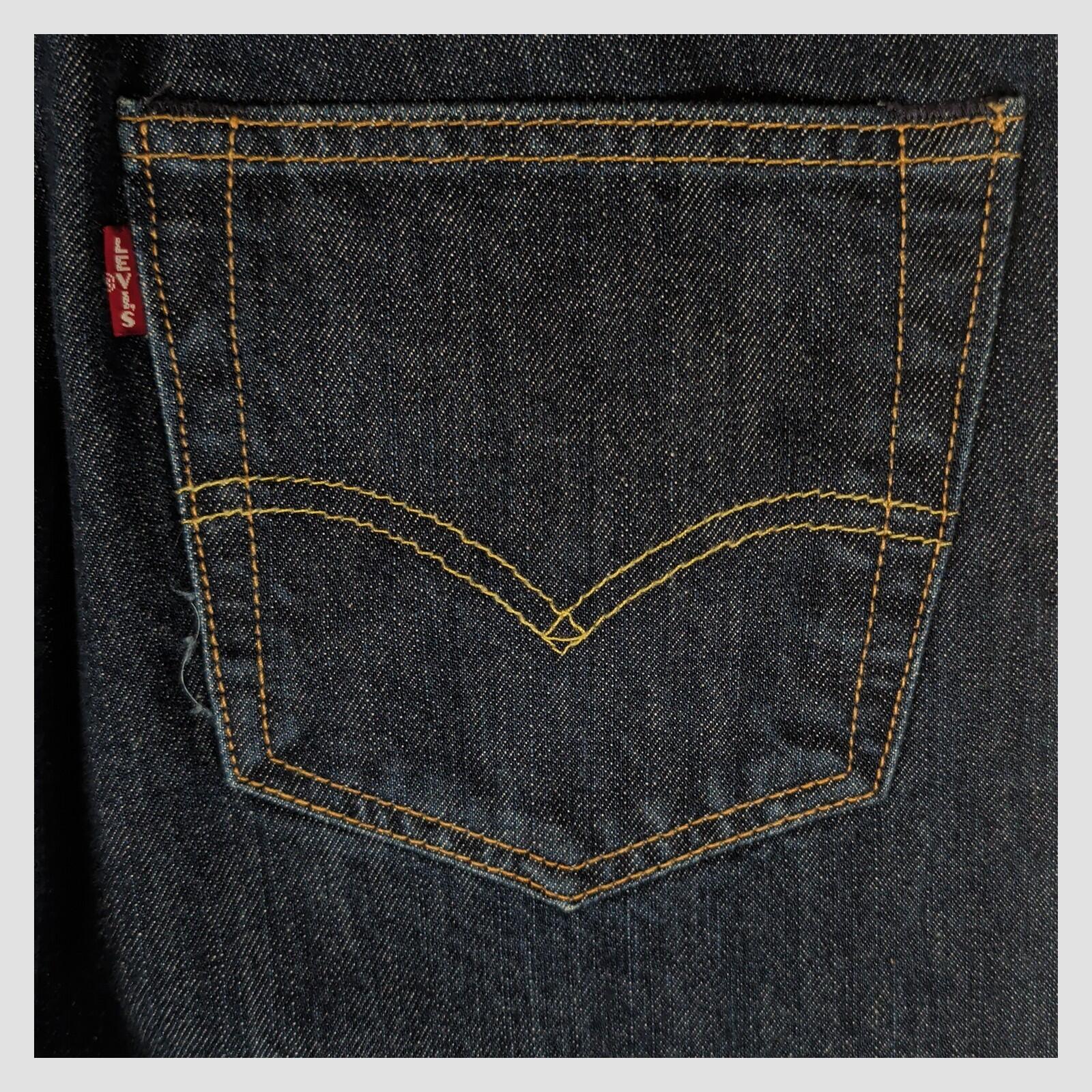 Levi's 501 Mens Jeans W30 L30 Dark Blue Straight Fit Denim by Levi's – JEANS | RewearableUK