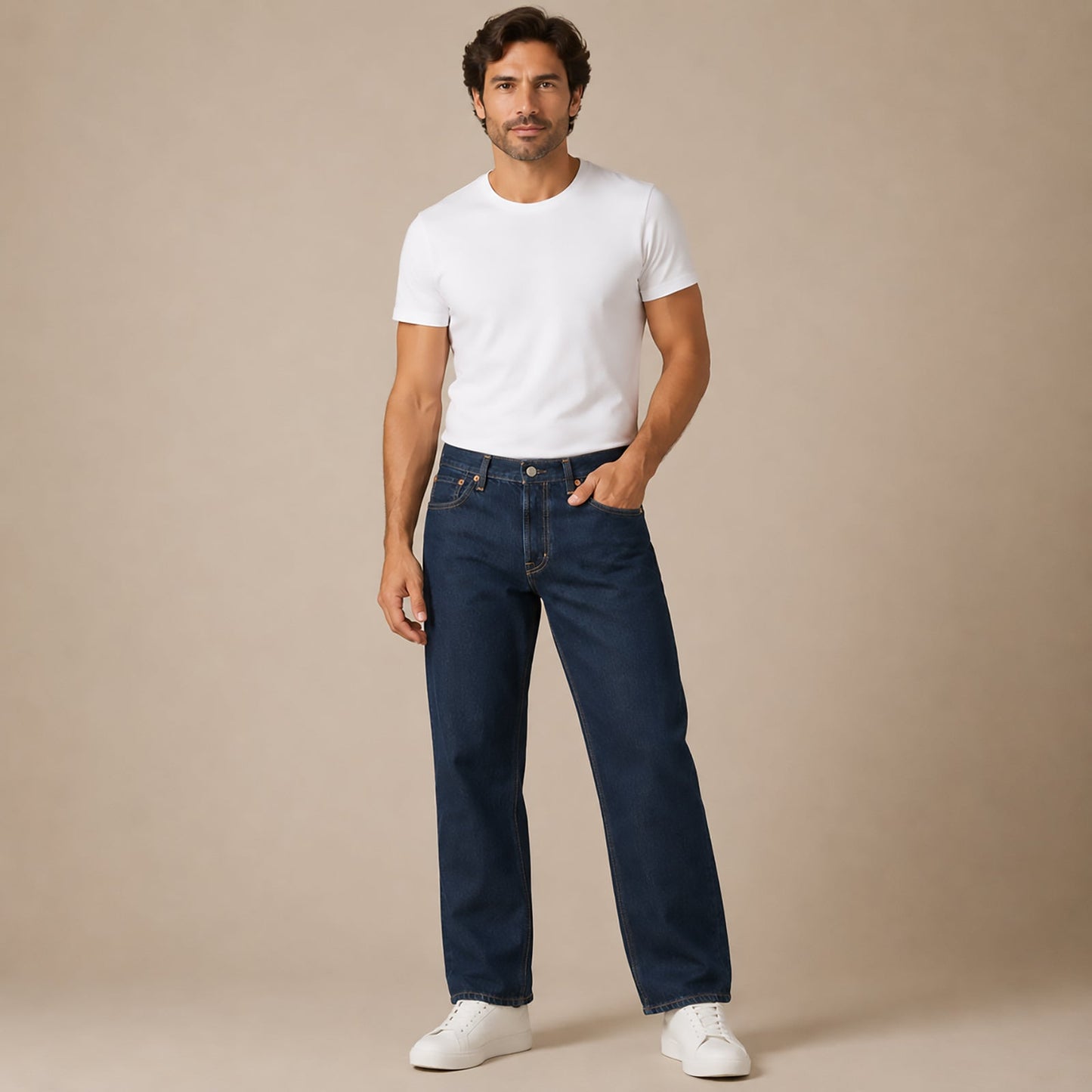 Levi’s 501 Straight Jeans W34 L30 Dark Blue Mens by Levi's – JEANS | RewearableUK