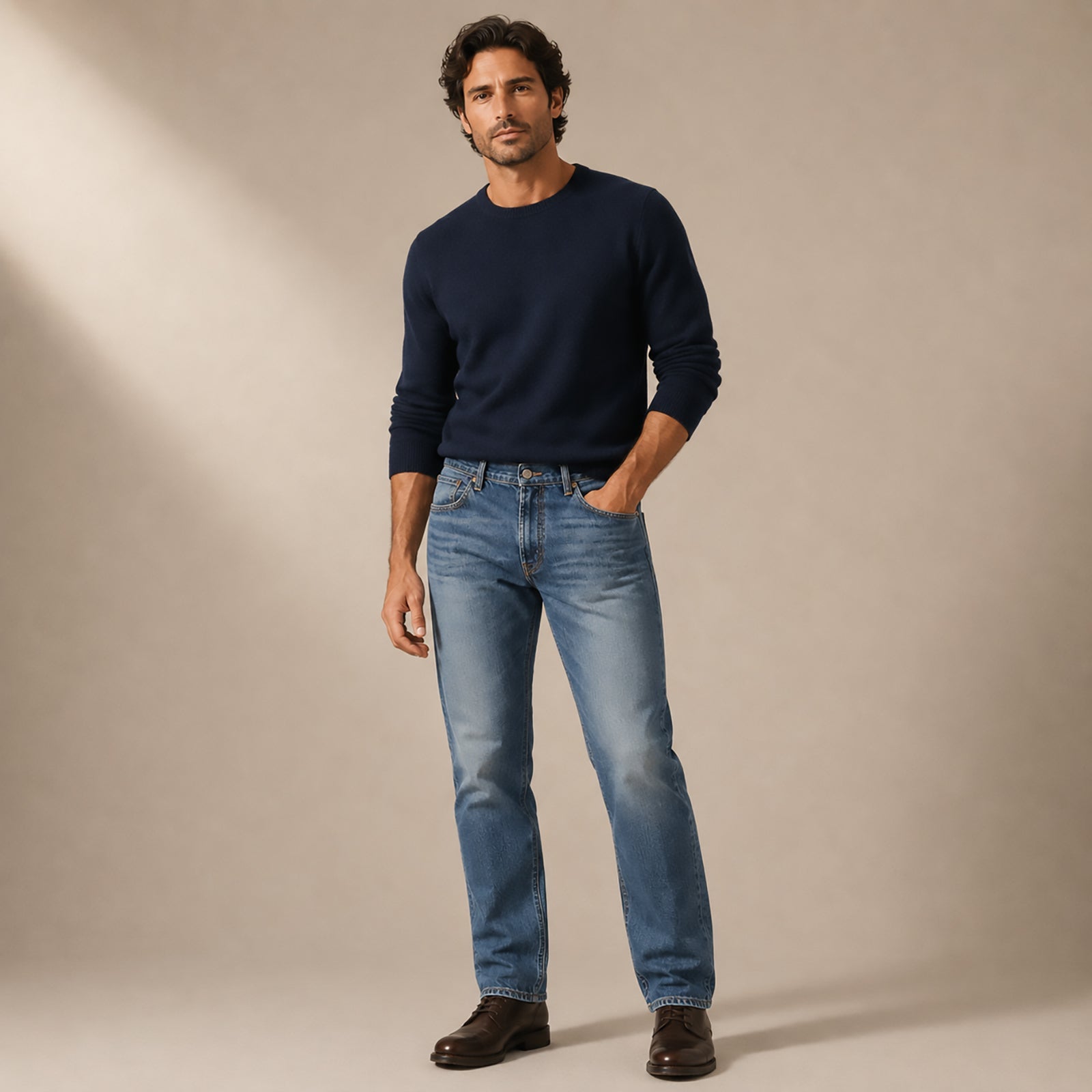 Levi’s 501 Straight Jeans W38 L34 Blue Mens Button Fly by Levi's – JEANS | RewearableUK