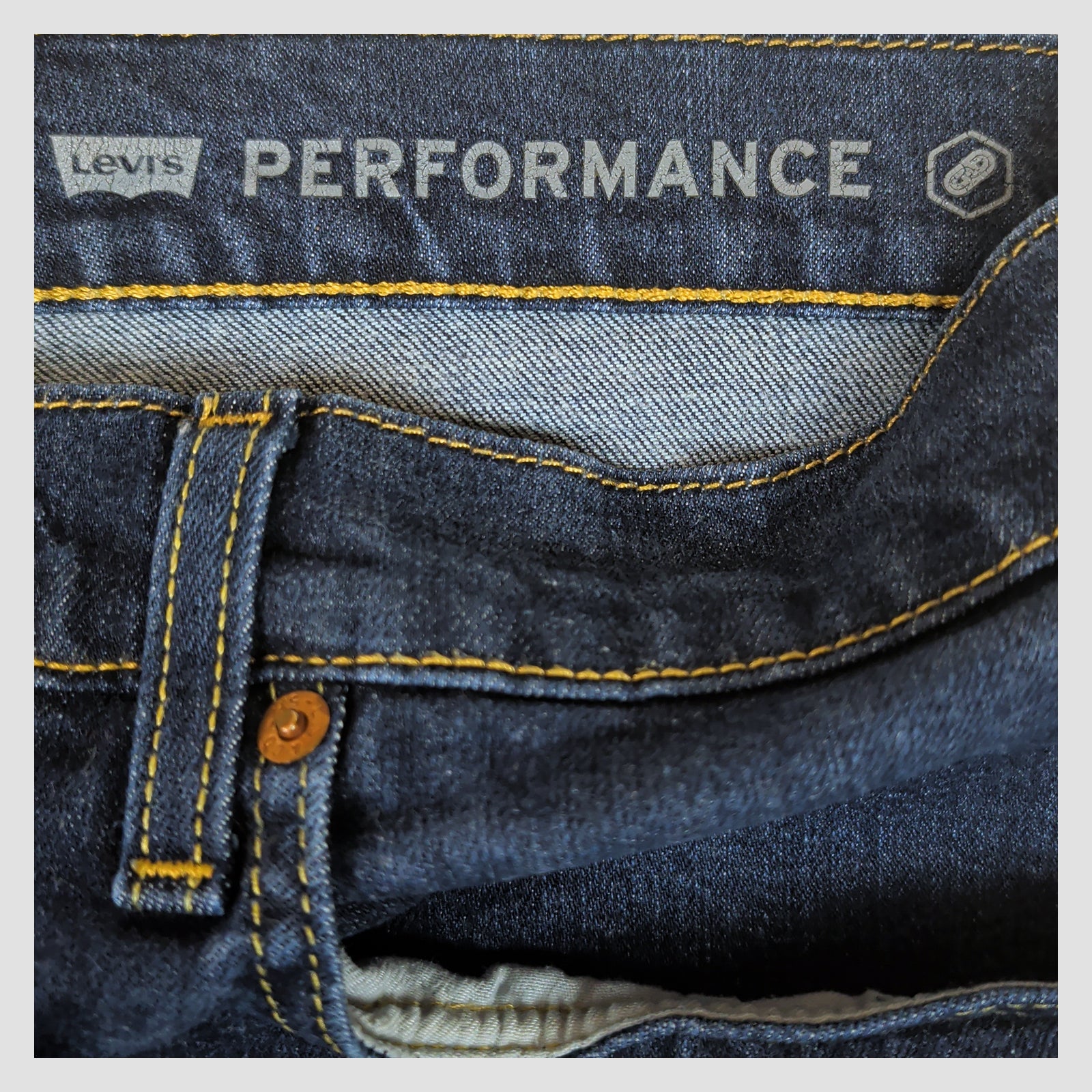 Levi’s 502 Performance Regular Taper Jeans W34 L34 Blue by Levi's – JEANS | RewearableUK