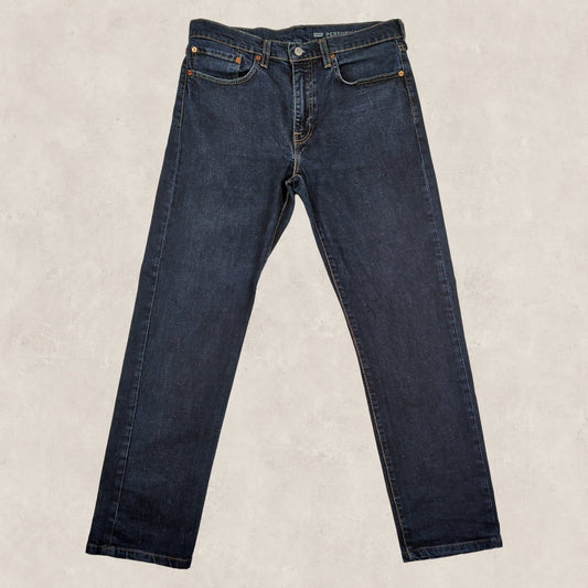 Levi’s 502 Performance Regular Taper Jeans W34 L34 Blue by Levi's – JEANS | RewearableUK