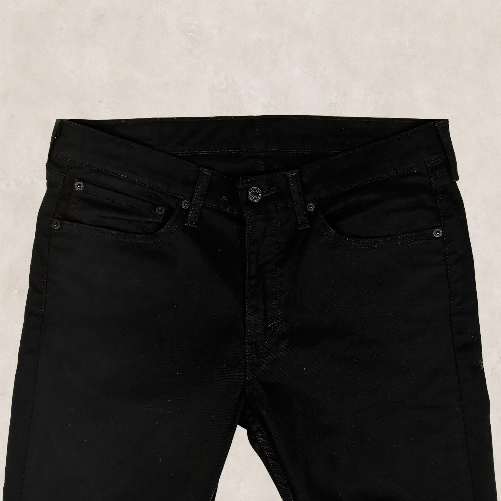 Levi’s 510 Mens Black Skinny Jeans W34 L30 Stretch Denim by Levi's – | RewearableUK
