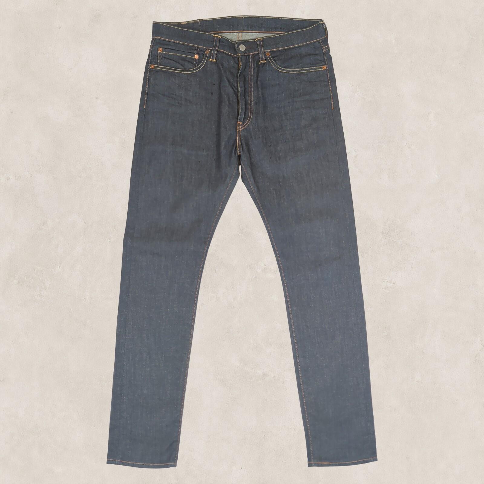 Levi's 510 Mens Jeans W34 L32 Dark Blue Skinny Fit Denim by Levi's – JEANS | RewearableUK