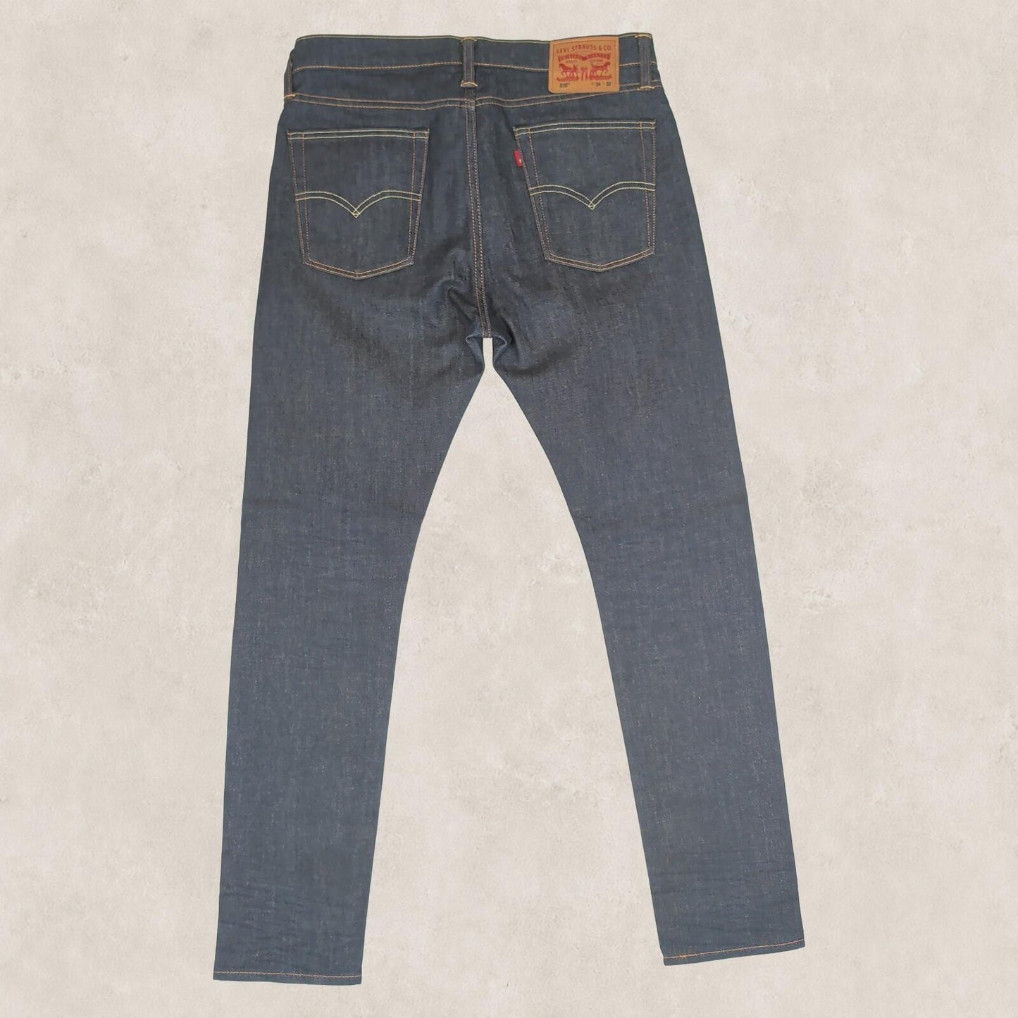 Levi's 510 Mens Jeans W34 L32 Dark Blue Skinny Fit Denim by Levi's – JEANS | RewearableUK