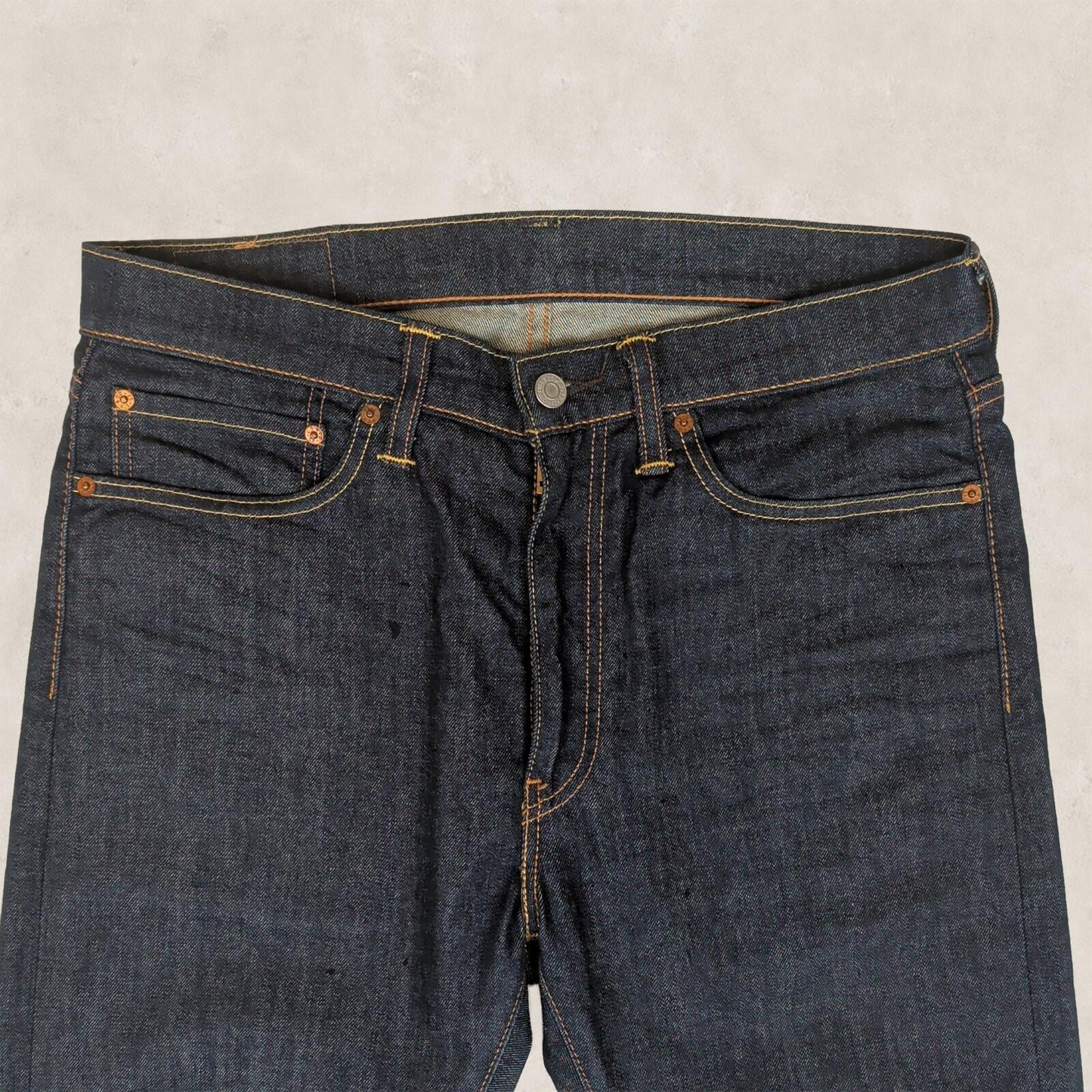 Levi's 510 Mens Jeans W34 L32 Dark Blue Skinny Fit Denim by Levi's – JEANS | RewearableUK