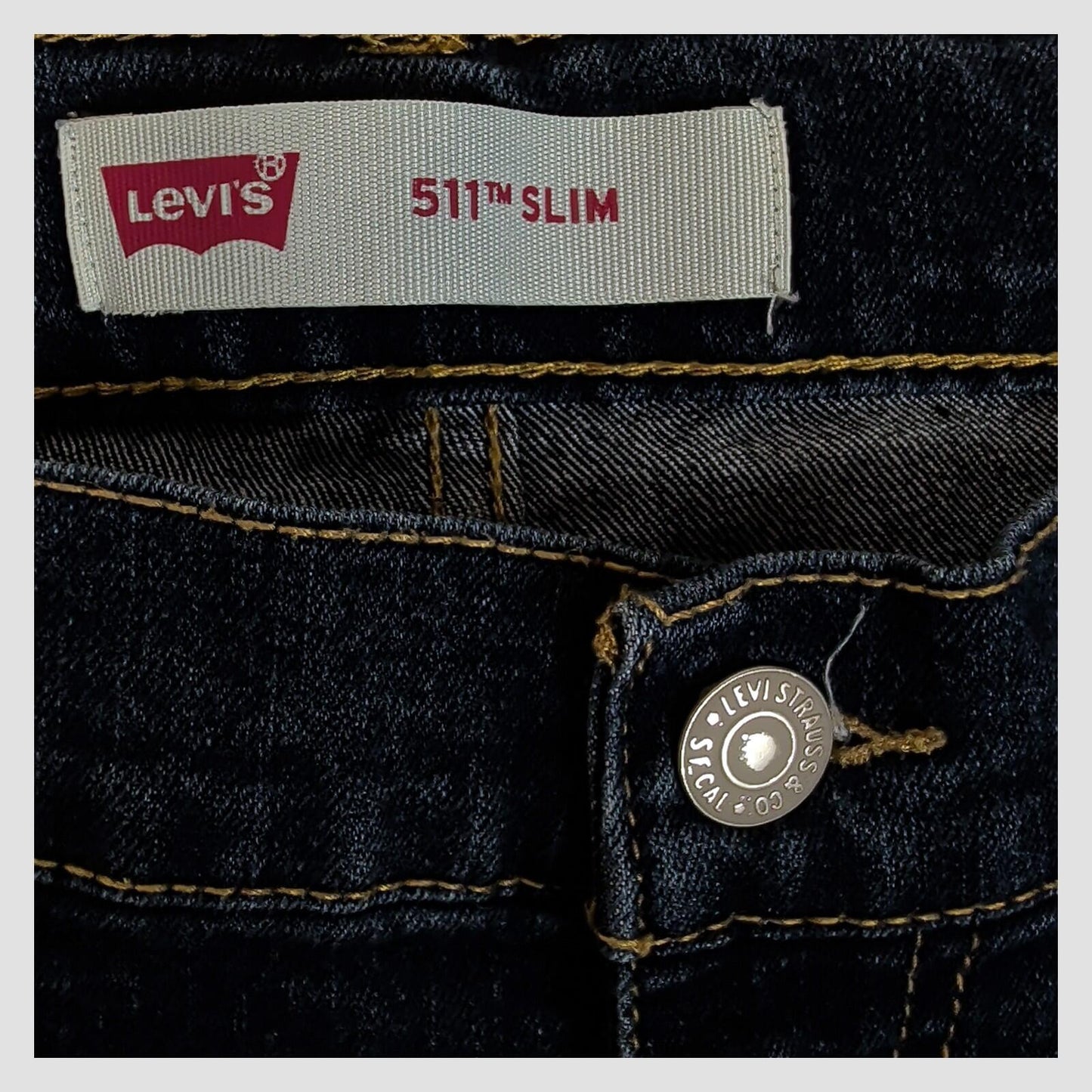 Levi’s 511 Slim Boys Blue Stretch Jeans Age 16A 176cm Slim Fit by Levi's – | RewearableUK