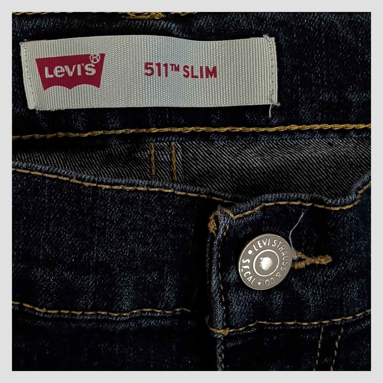 Levi’s 511 Slim Boys Blue Stretch Jeans Age 16A 176cm Slim Fit by Levi's – | RewearableUK