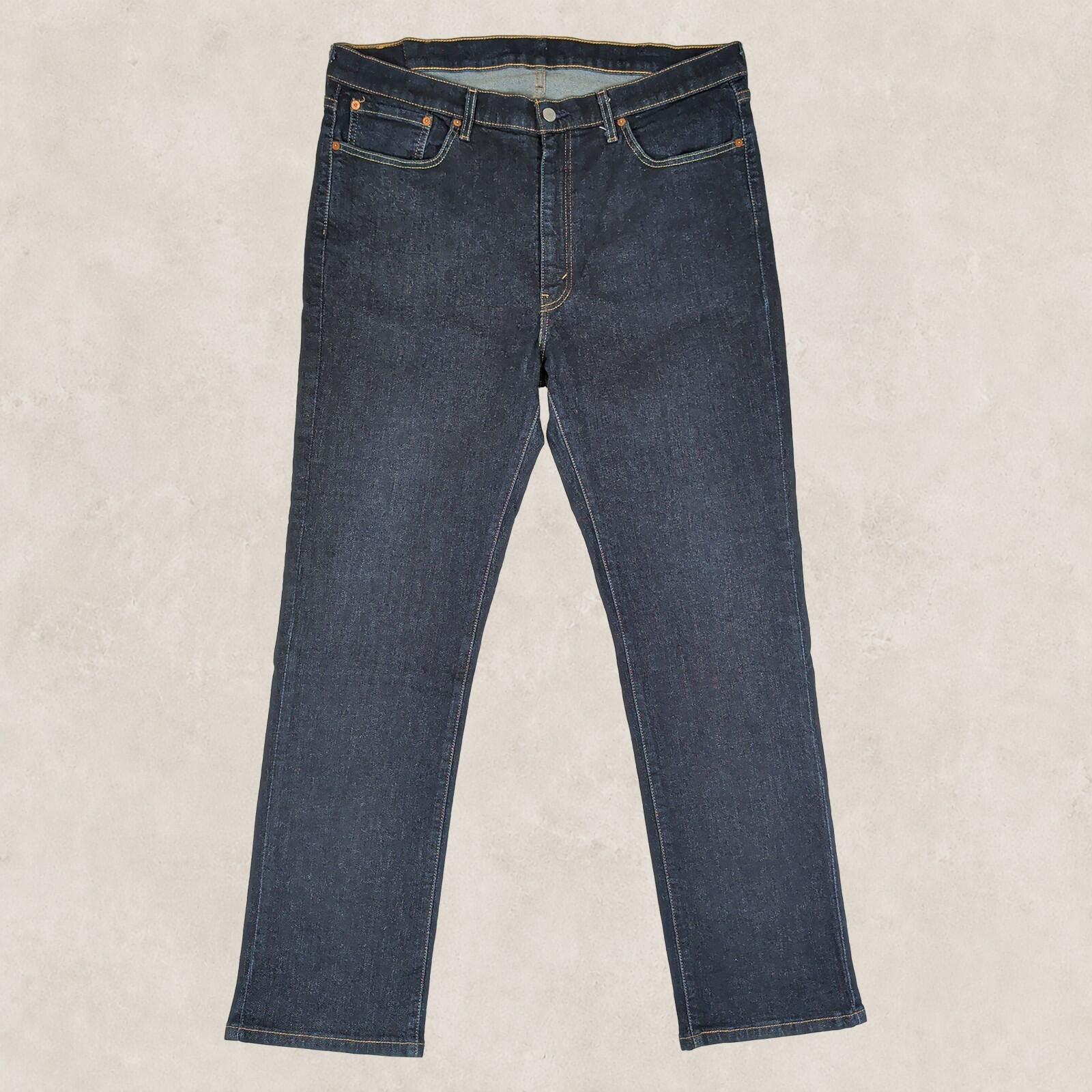 Levis 514 Mens Dark Blue Straight Fit Jeans W40 L32 by Levi's – | RewearableUK