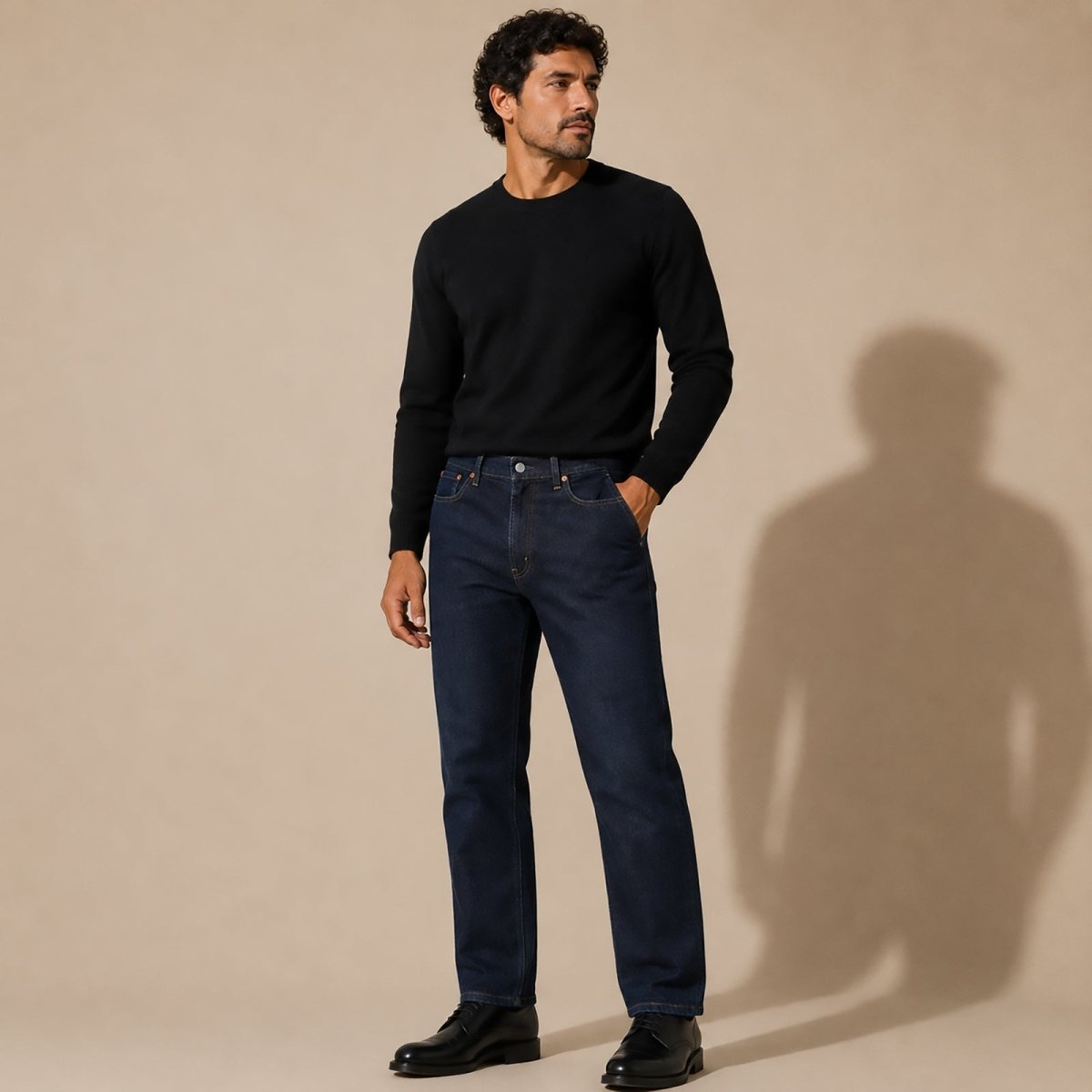 Levi’s 514 Straight Fit Jeans W40 L32 Dark Blue Mens by Levi's – JEANS | RewearableUK