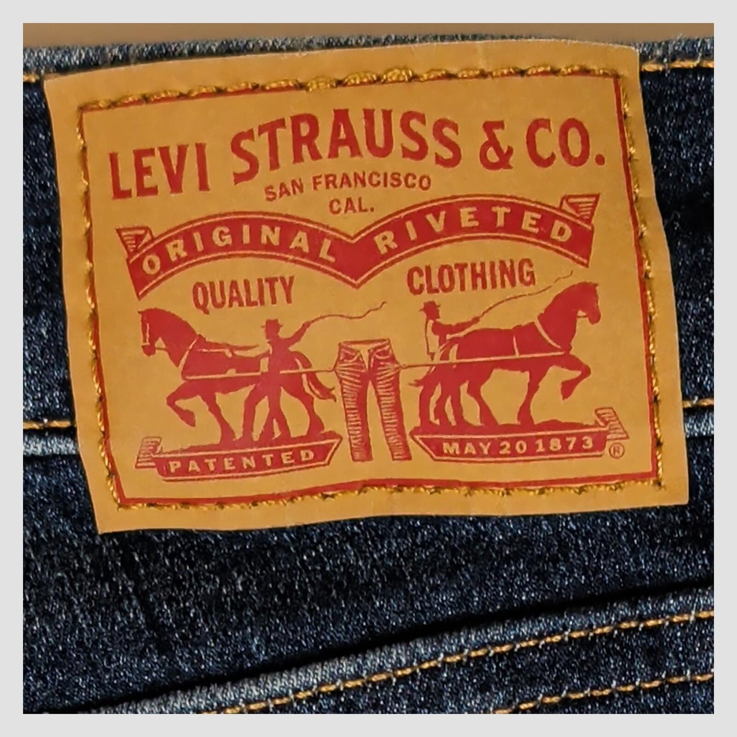 Levis 710 Super Skinny Womens Dark Blue Distressed Jeans W27 L32 by Levi's – | RewearableUK