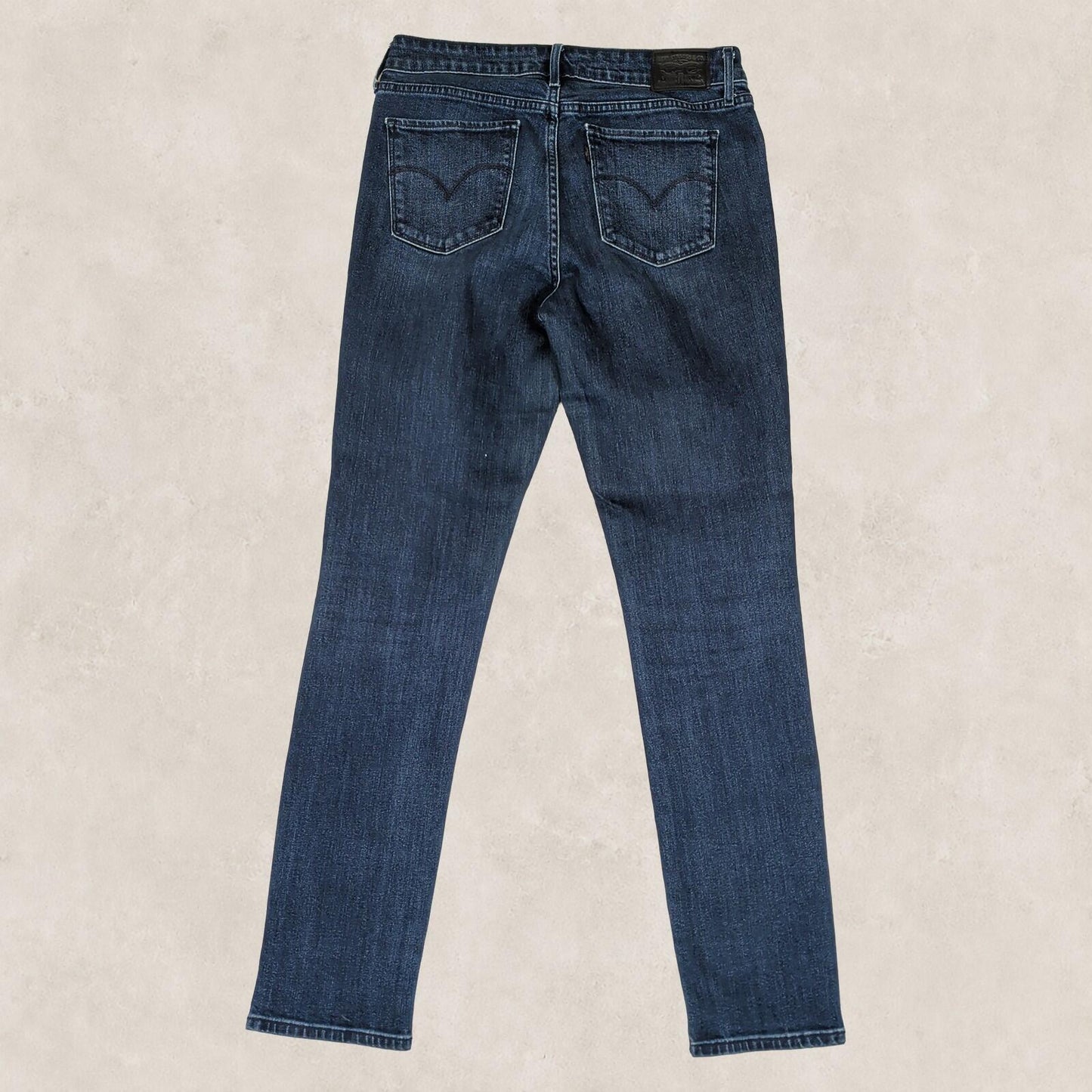 Levi’s 712 Womens Slim Jeans W30 L32 Dark Blue Stretch Denim by Levi's – | RewearableUK