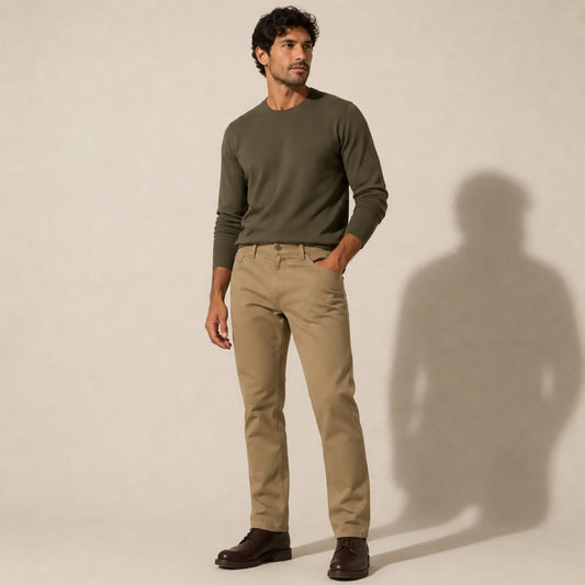 Levi’s 751 Straight Trousers W38 L32 Khaki Beige Mens by Levi's – JEANS | RewearableUK