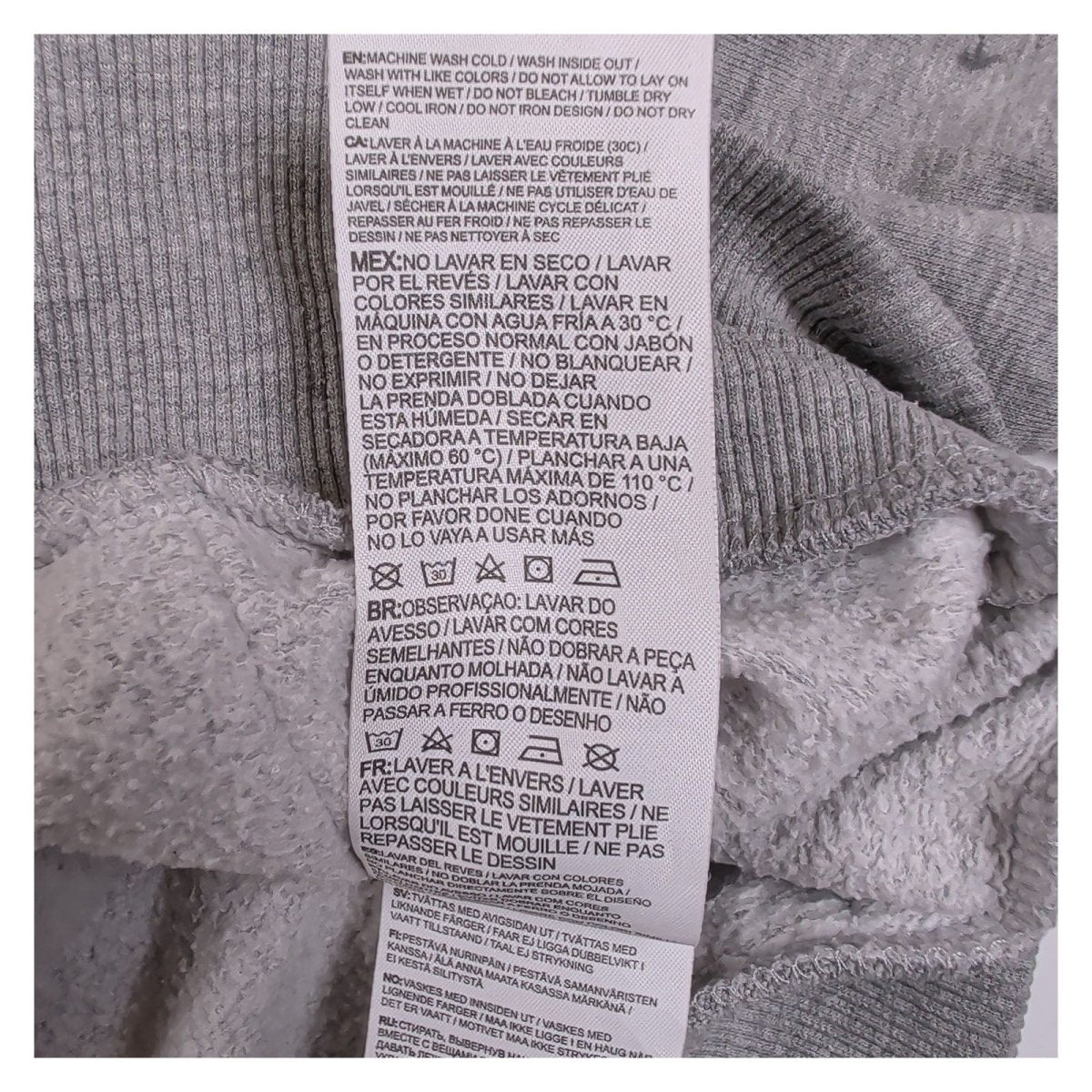 Levi's Boys Hoodie Large Grey Graphic Cotton Polyester Blend – product photo 7 | RewearableUK