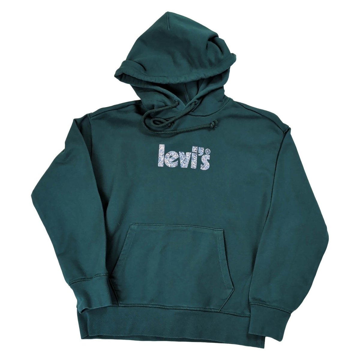 Levi's Men's Graphic Hoodie XS Dark Green – product photo 1 | RewearableUK