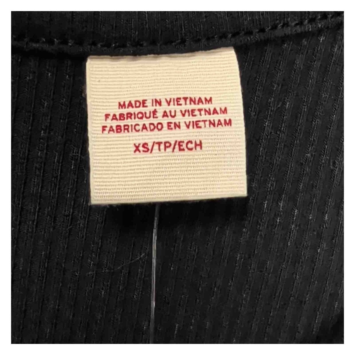 Levi's Jude Ribbed Bodysuit XS UK 6-8 Black New With Tags – product photo 4 | RewearableUK