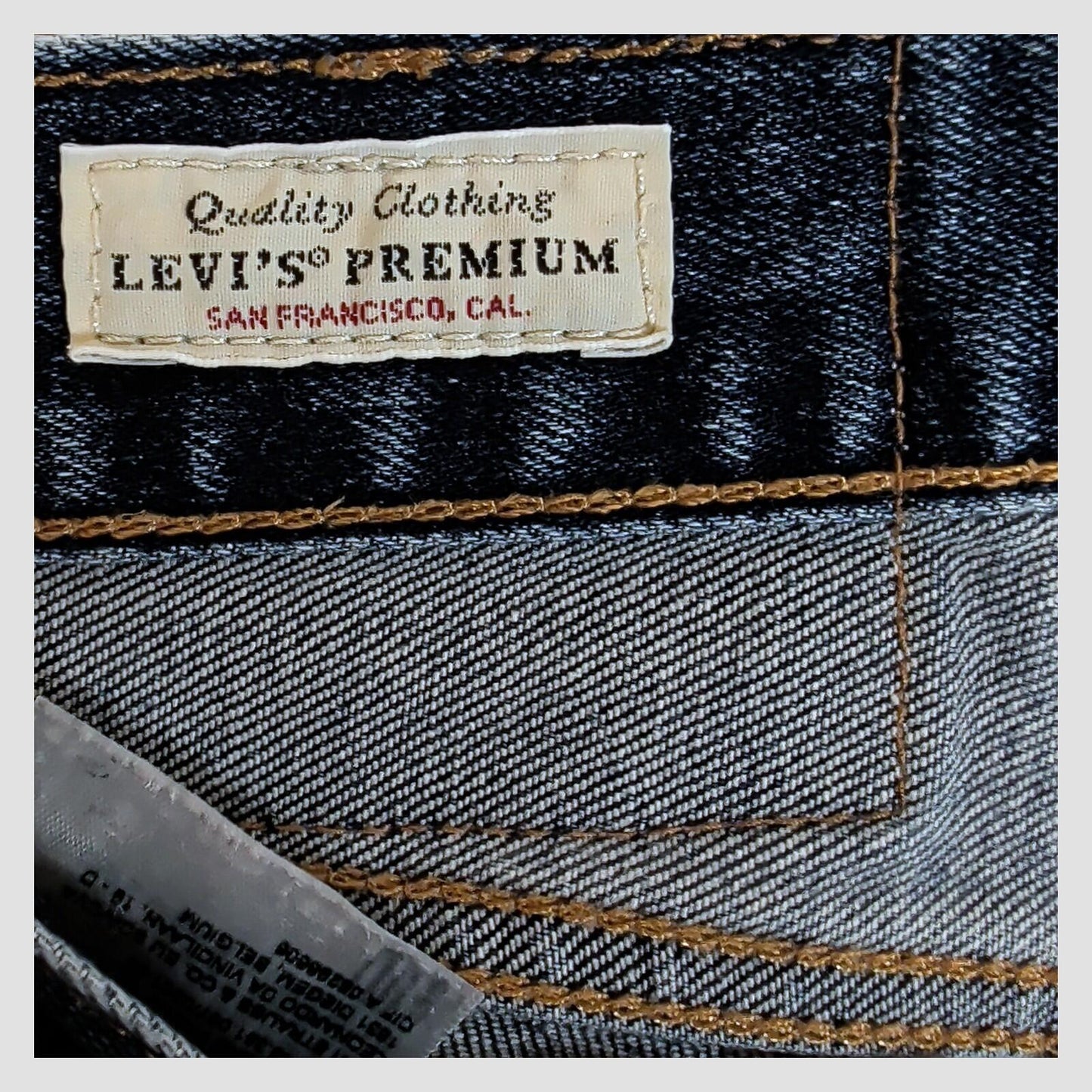 Levi's Premium 501 Men's Blue Straight Jeans W36 L30 Stretch Denim Pants by Levi's – | RewearableUK