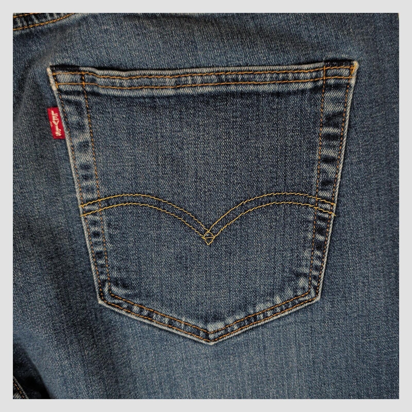 Levi's Premium 501 Men's Blue Straight Jeans W36 L30 Stretch Denim Pants by Levi's – | RewearableUK