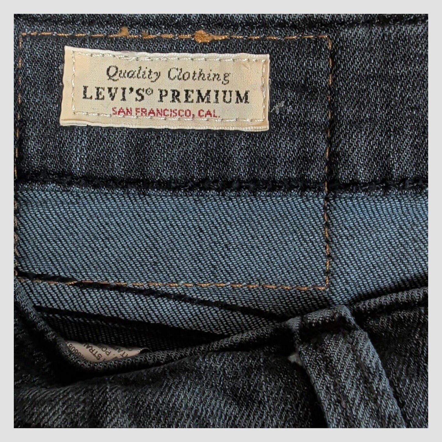 Levi’s Premium 512 Mens Grey Stretch Jeans W36 L32 Slim Taper by Levi's – | RewearableUK