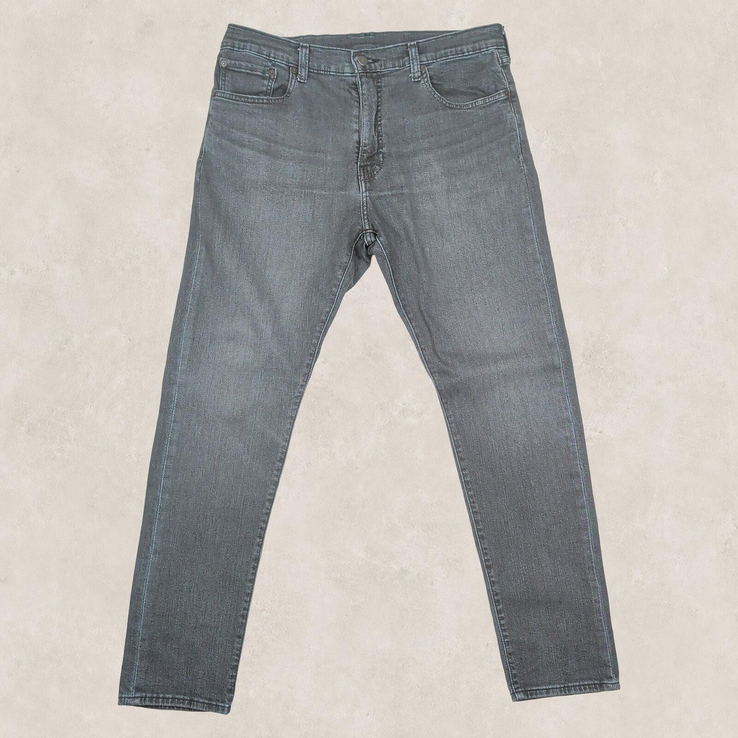 Levi’s Premium 512 Mens Grey Stretch Jeans W36 L32 Slim Taper by Levi's – | RewearableUK