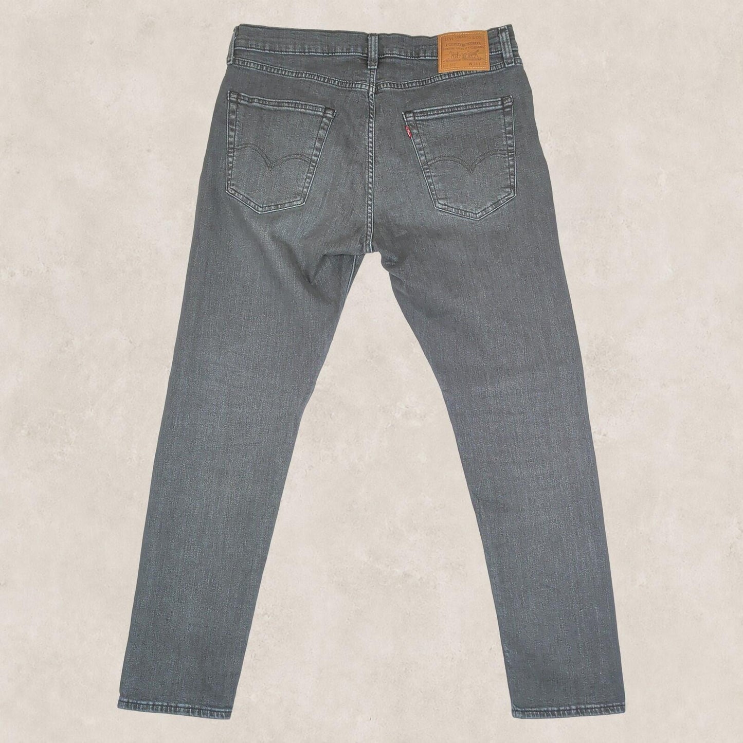 Levi’s Premium 512 Mens Grey Stretch Jeans W36 L32 Slim Taper by Levi's – | RewearableUK