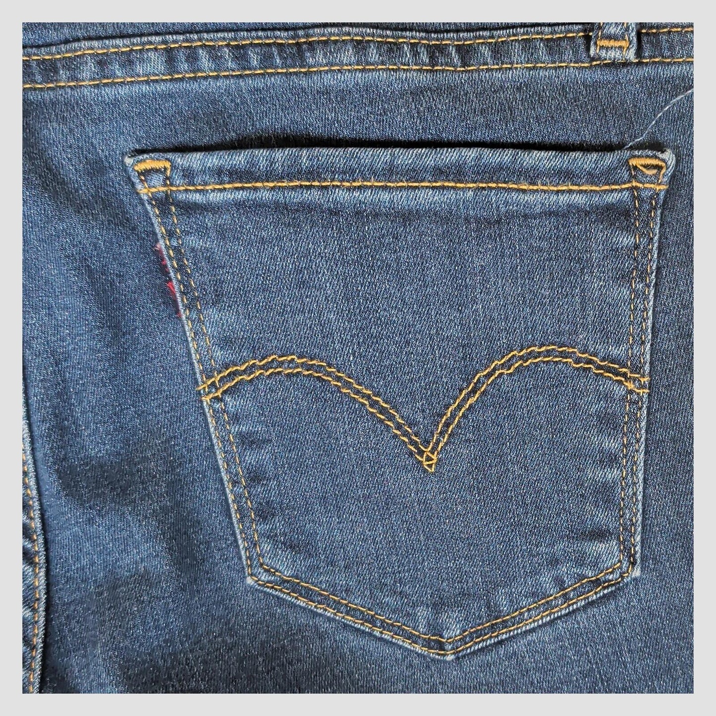 Levi's Premium 711 Skinny Womens Jeans W27 L32 Blue Stretch Denim by Levi's – JEANS | RewearableUK