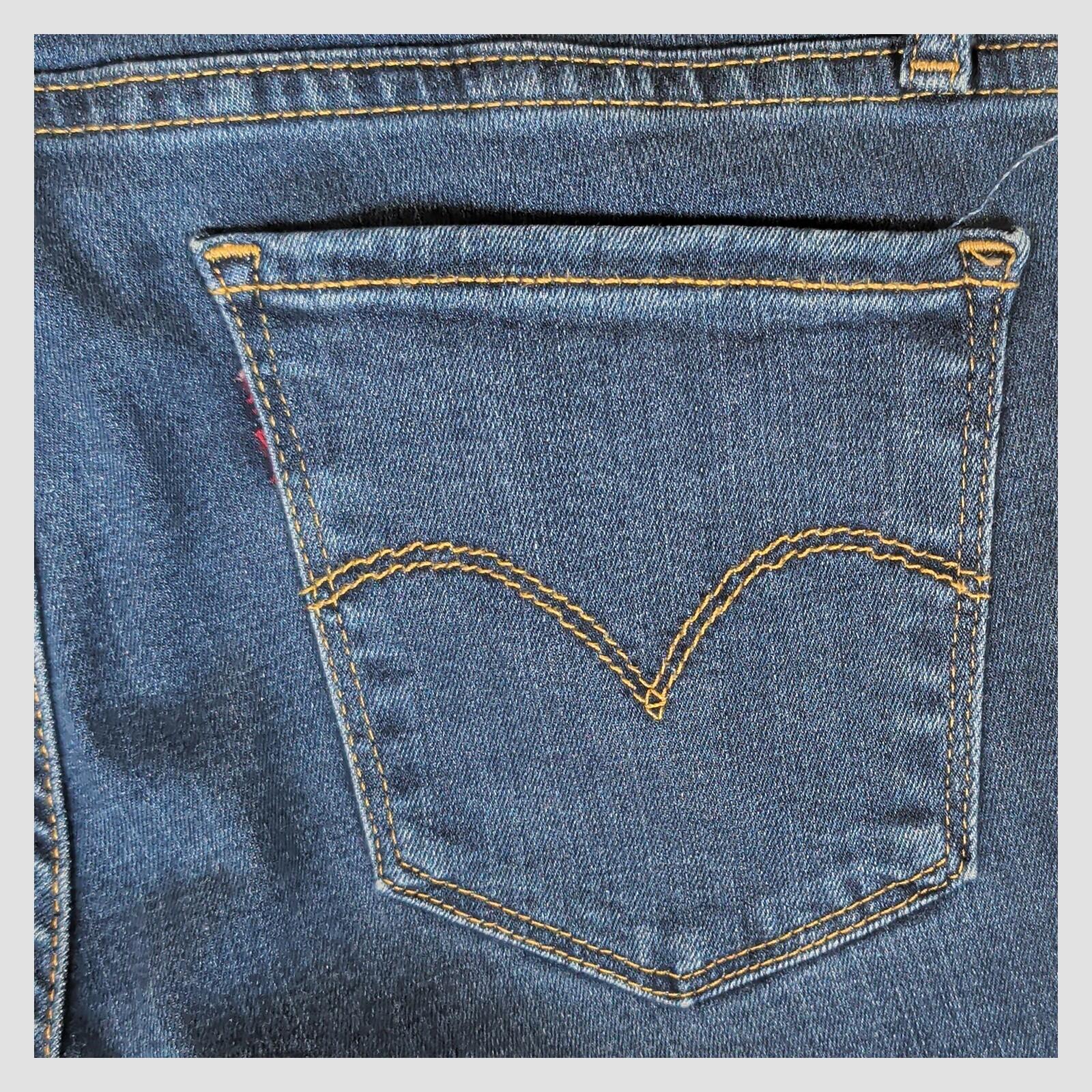 Levi's Premium 711 Skinny Womens Jeans W27 L32 Blue Stretch Denim by Levi's – JEANS | RewearableUK