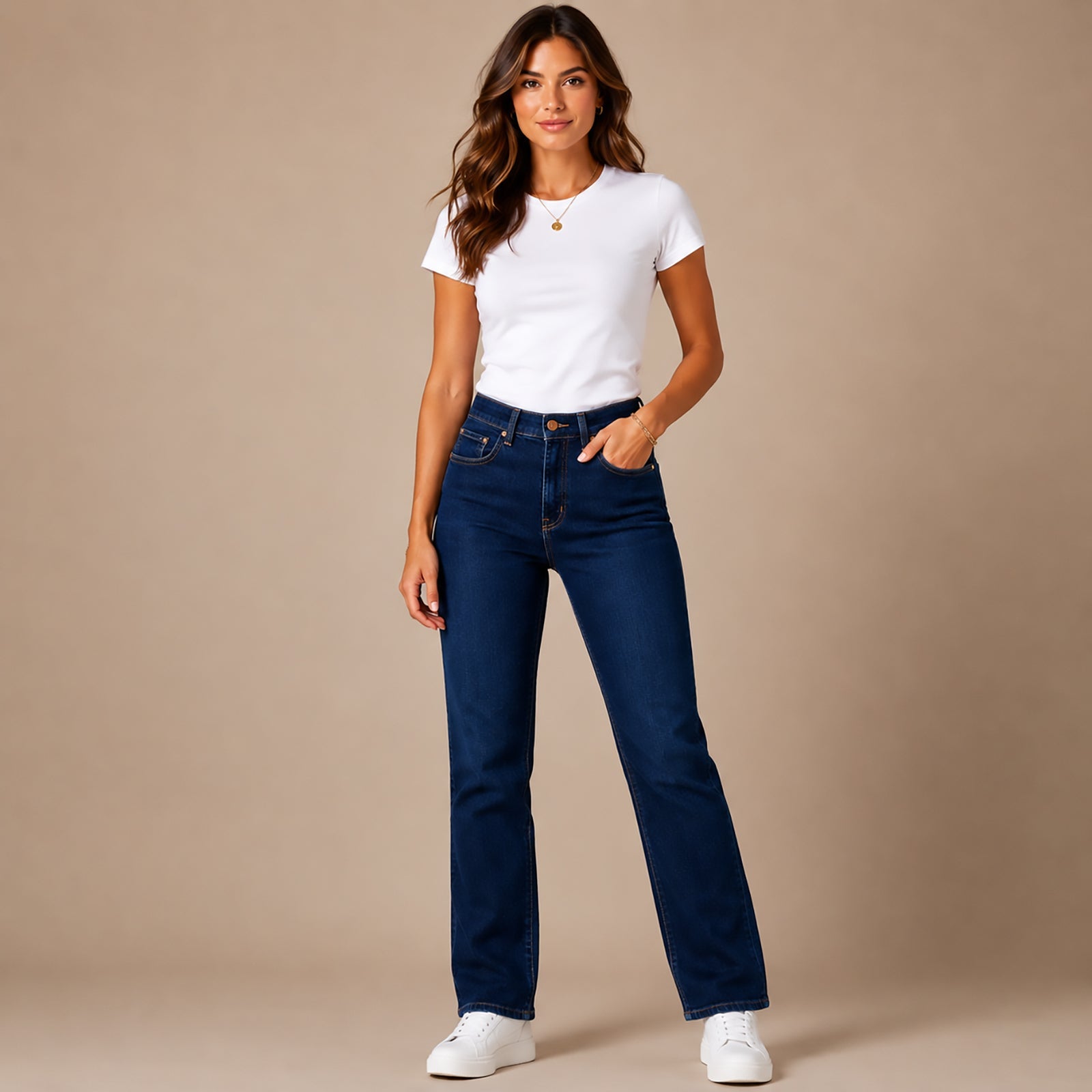 Levi’s Premium 724 High Rise Straight Jeans W32 L30 Dark Blue by Levi's – JEANS | RewearableUK