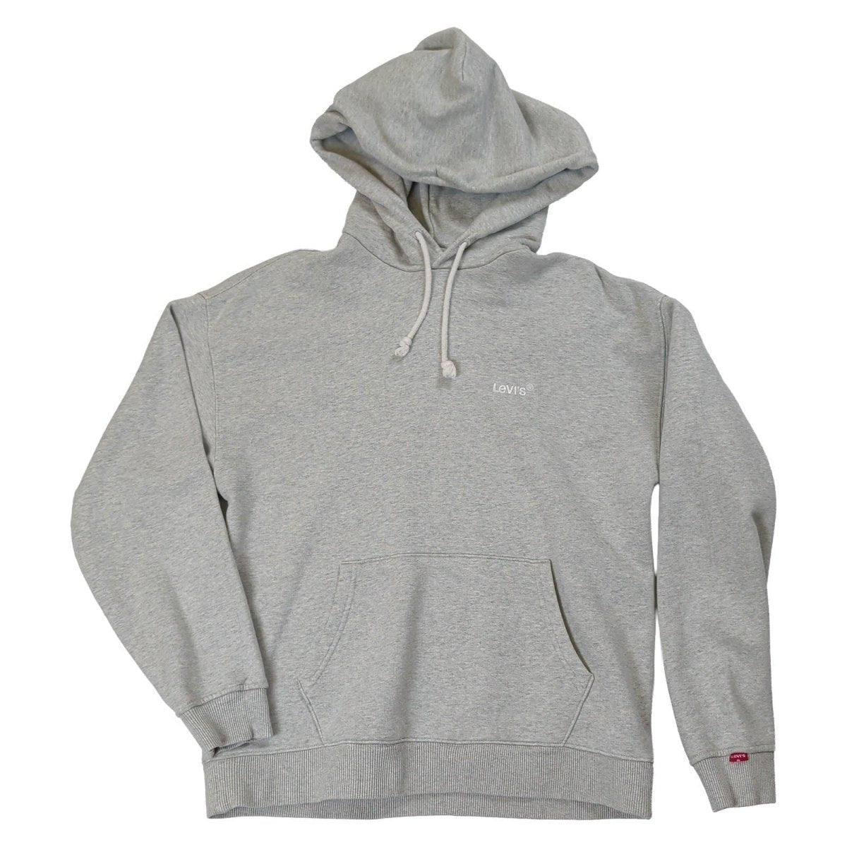 Levi's Men's Relaxed Embroidered Hoodie S Grey – product photo 1 | RewearableUK