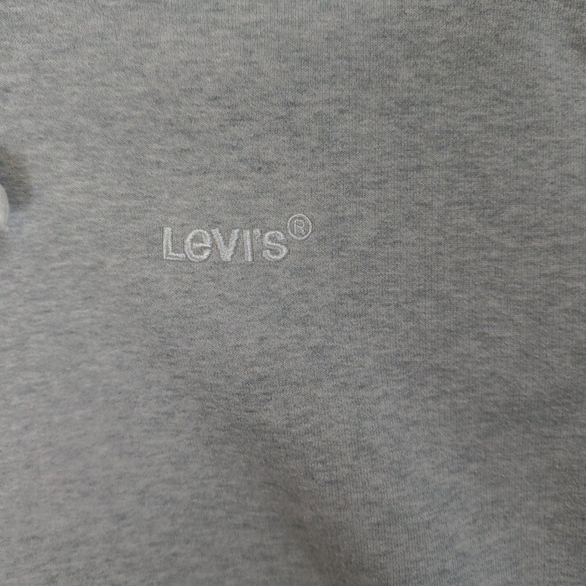 Levi's Men's Relaxed Embroidered Hoodie S Grey – product photo 4 | RewearableUK