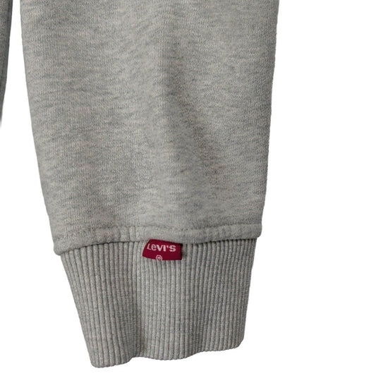 Levi's Men's Relaxed Embroidered Hoodie S Grey – product photo 2 | RewearableUK