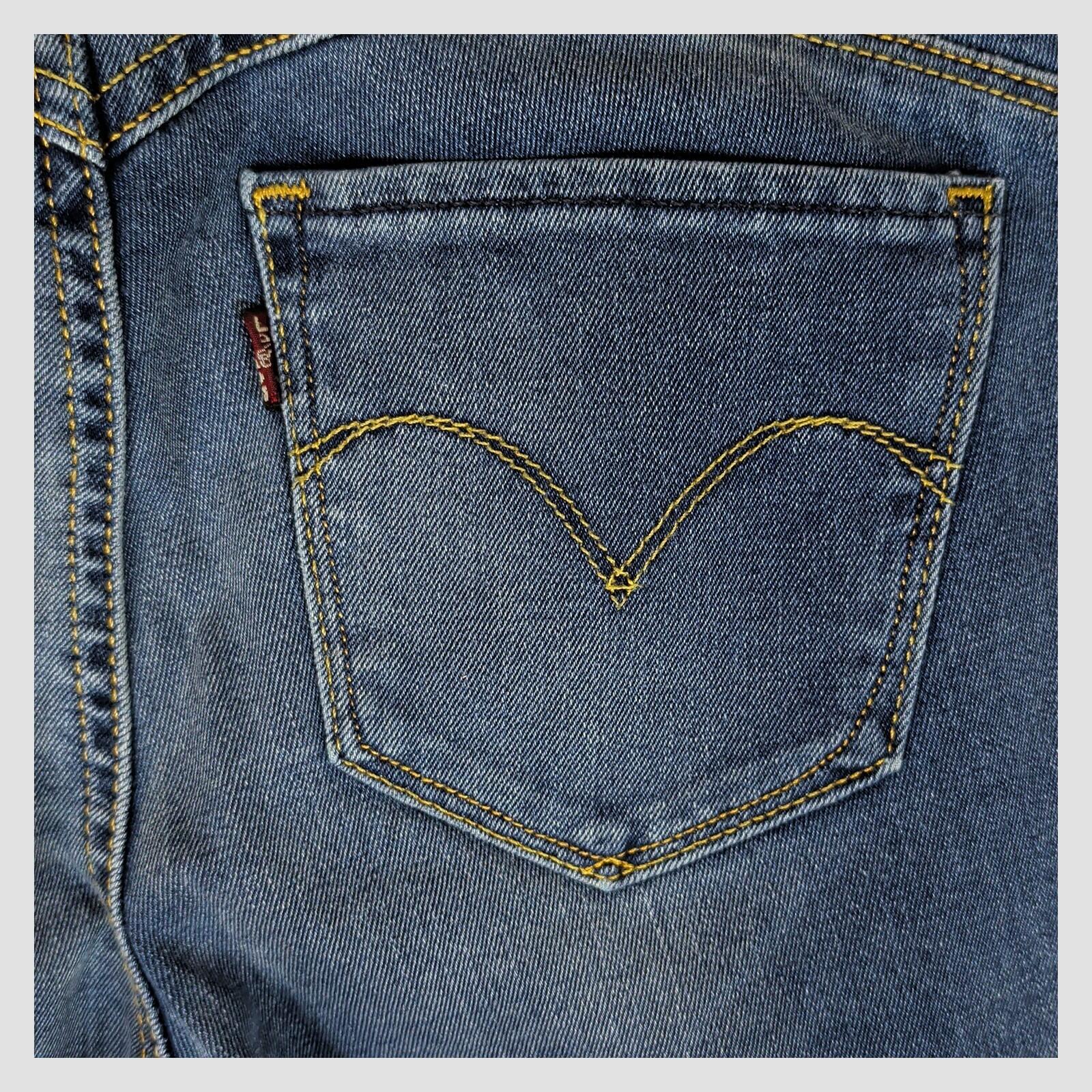 Levis Revel Demi Curve Skinny Womens Blue Stretch Jeans W25 l32 Slim Denim by Levi's – | RewearableUK