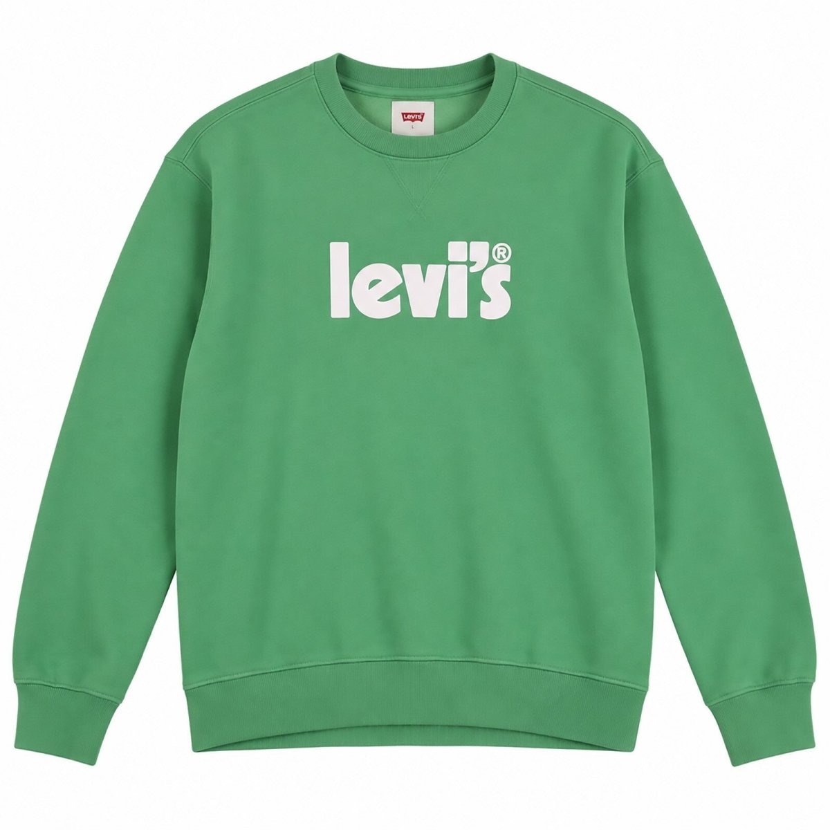 Levi's Unisex Adults Sweatshirt XS Green Logo Relaxed Fit – product photo 1 | RewearableUK