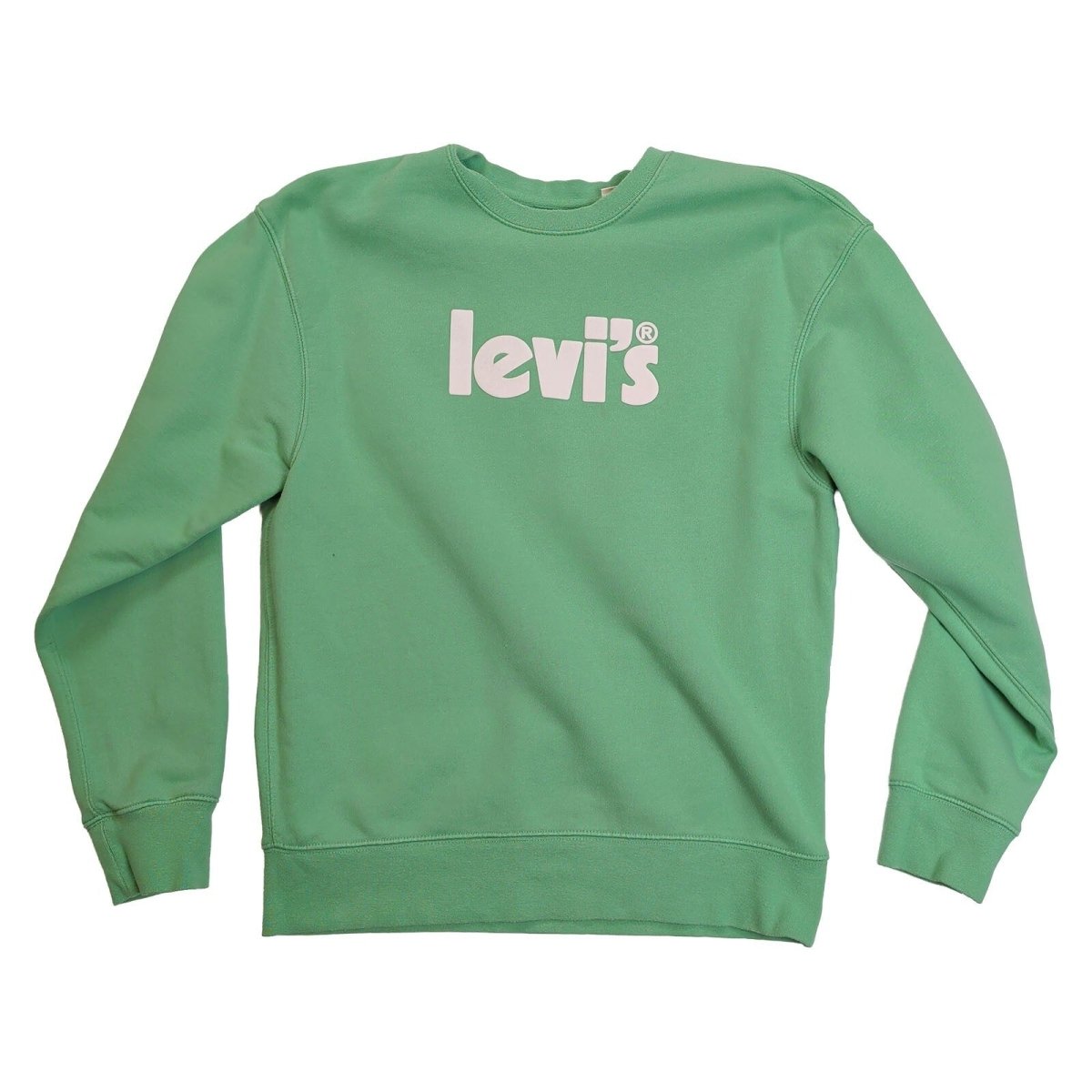 Levi's Unisex Adults Sweatshirt XS Green Logo Relaxed Fit – product photo 2 | RewearableUK
