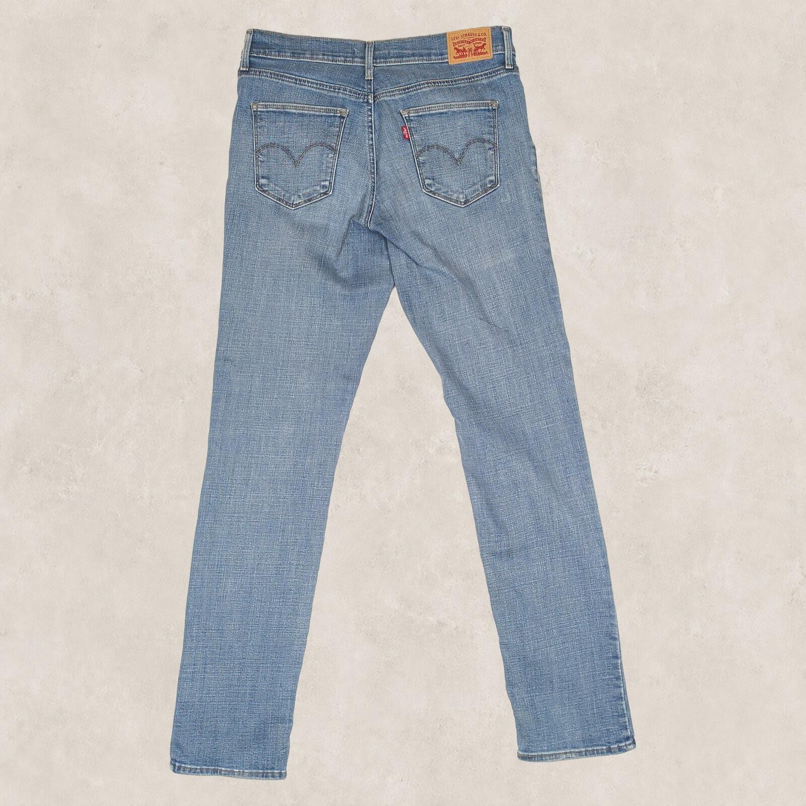Levi's Womens Blue Slimming Slim Jeans W31 L32 Stretch Denim by Levi's – | RewearableUK