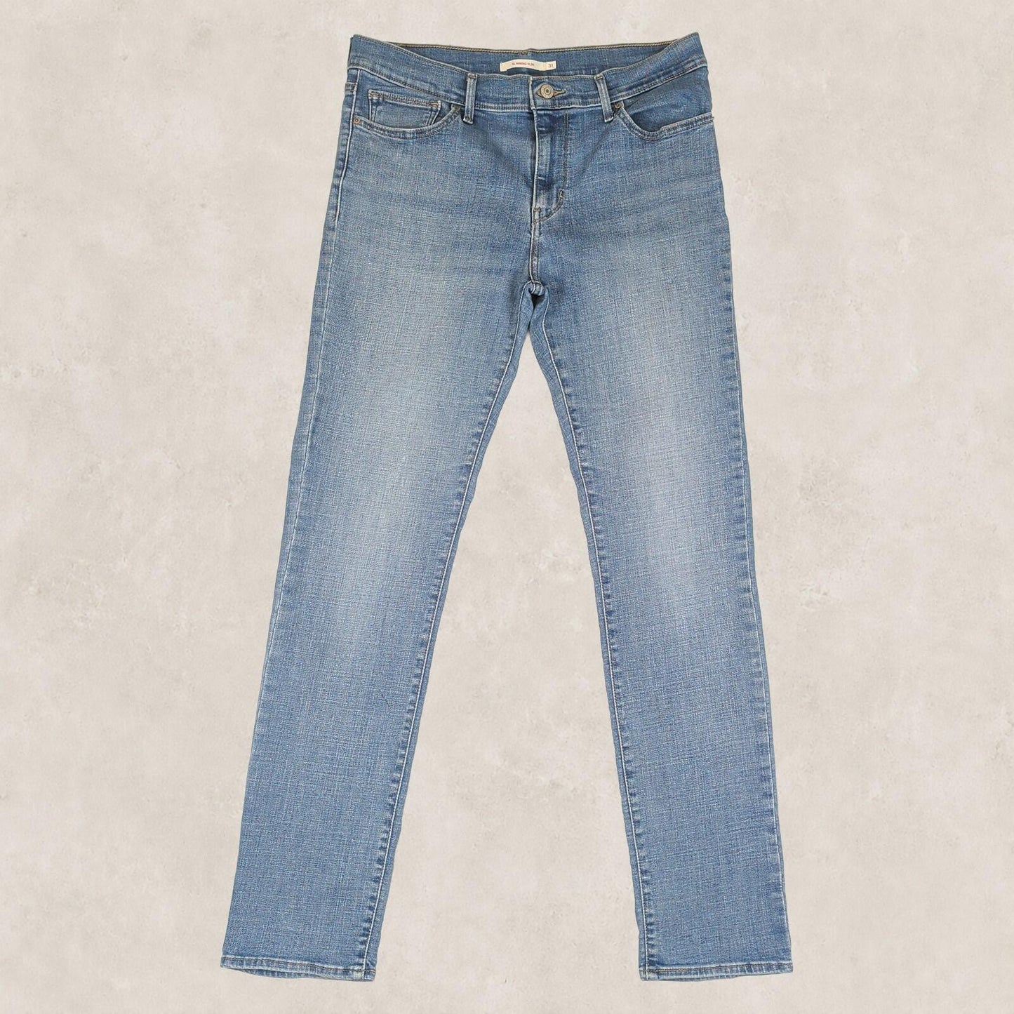 Levi's Womens Blue Slimming Slim Jeans W31 L32 Stretch Denim by Levi's – | RewearableUK